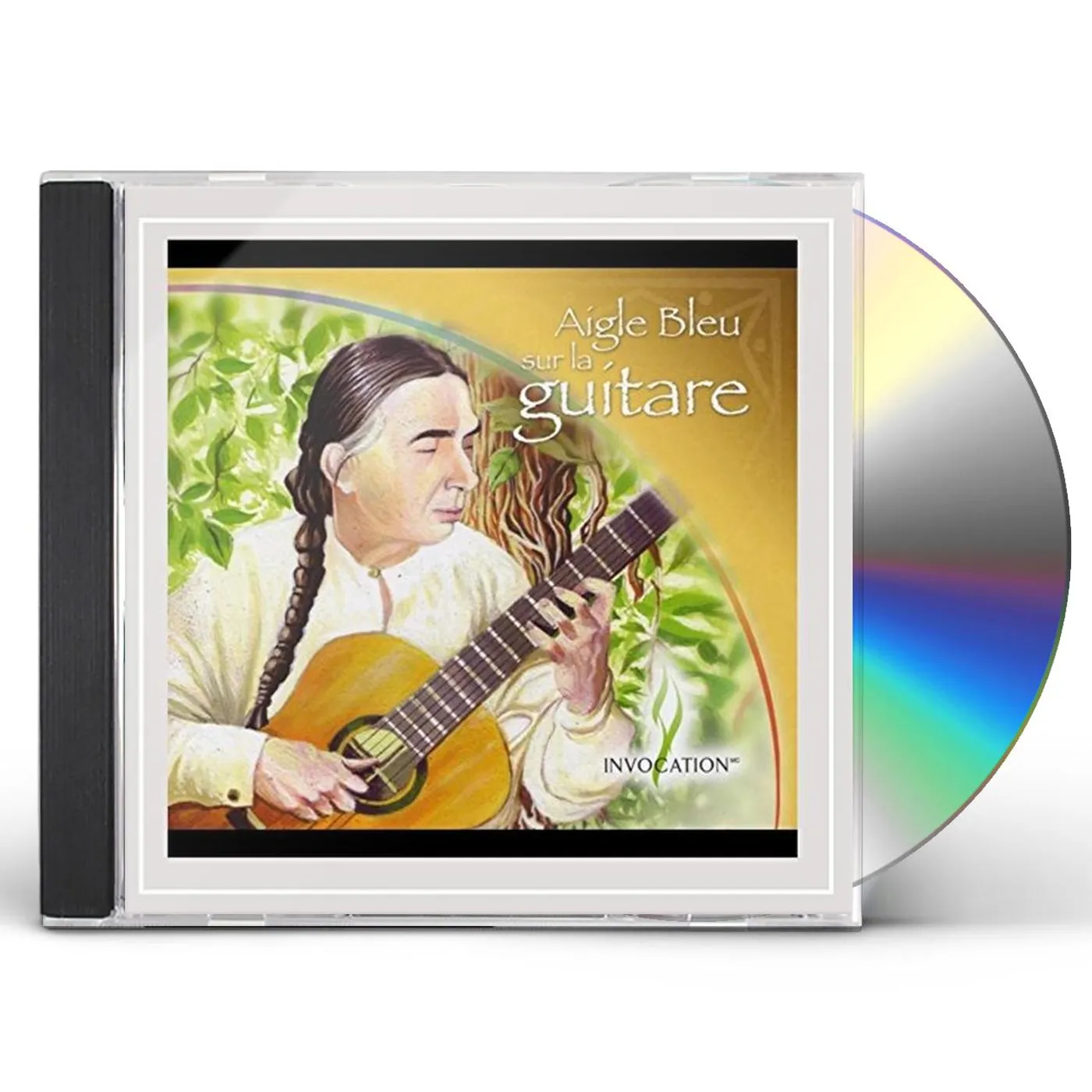 AIGLE BLEU SUR LA GUITARE CD