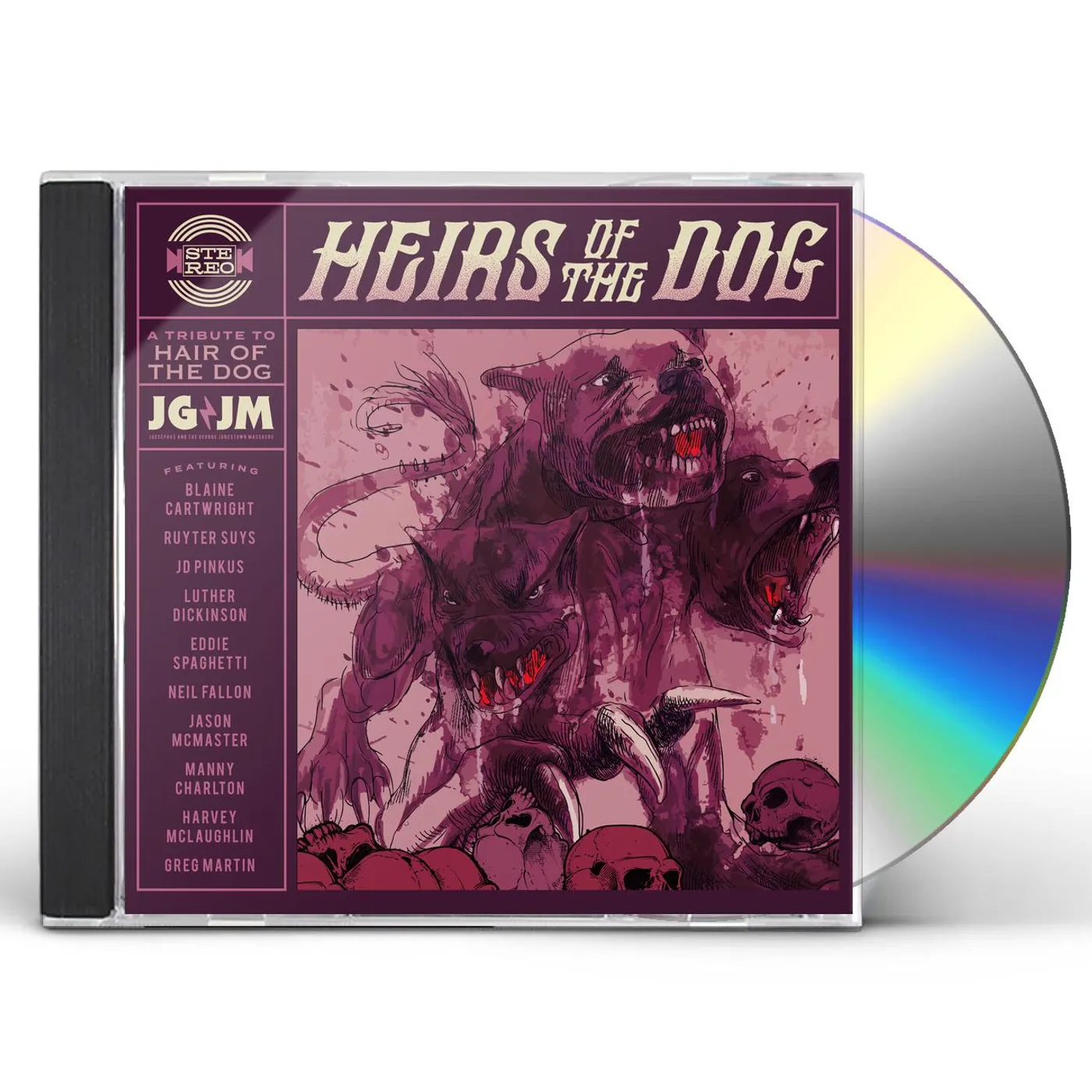 Joecephus And The George Jonestown Massacre HEIRS OF THE DOG: A TRIBUTE TO HAIR OF THE DOG CD