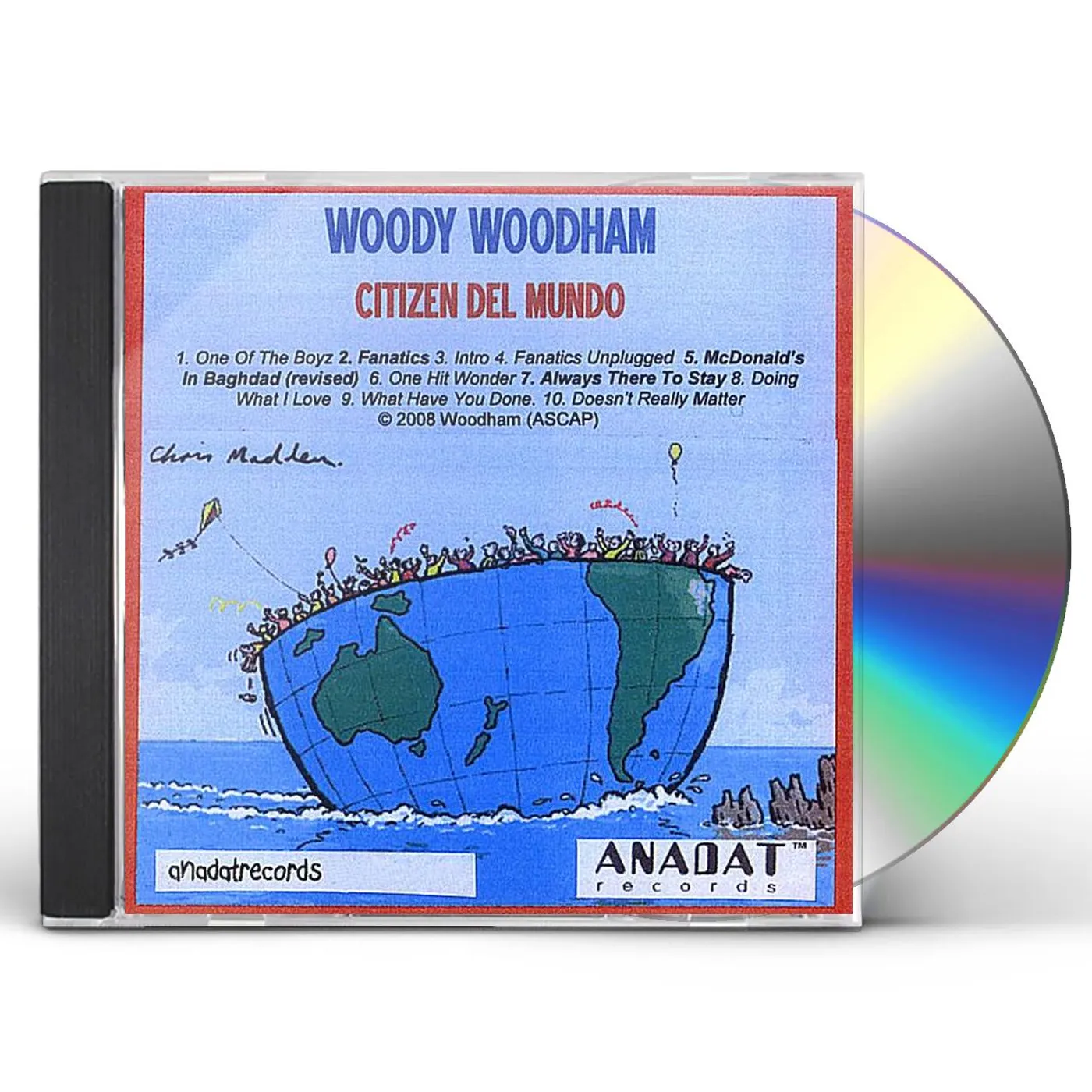 Woody Woodham CITIZEN DEL MUNDO CD
