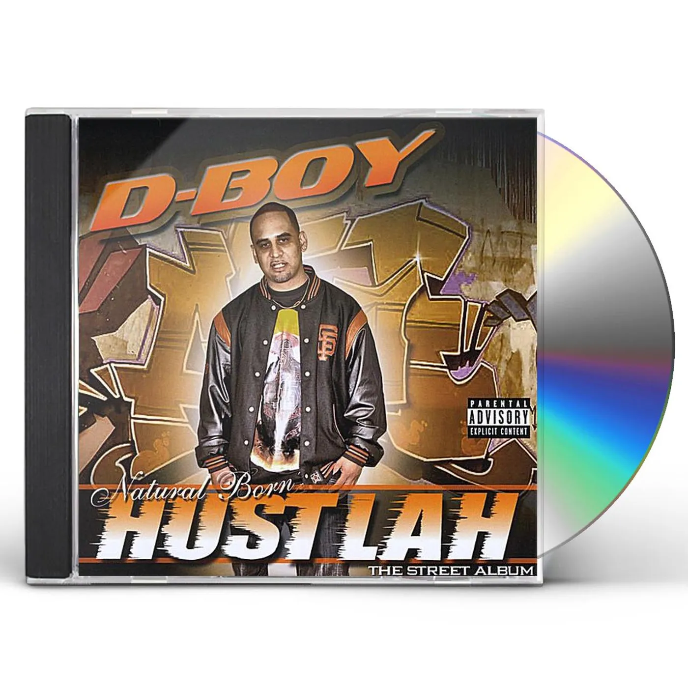 D-Boy NATURAL BORN HUSTLAH THE STREET ALBUM CD