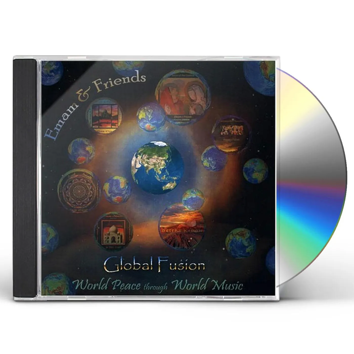 Emam & Friends GLOBAL FUSION: WORLD PEACE THROUGH WORLD MUSIC CD