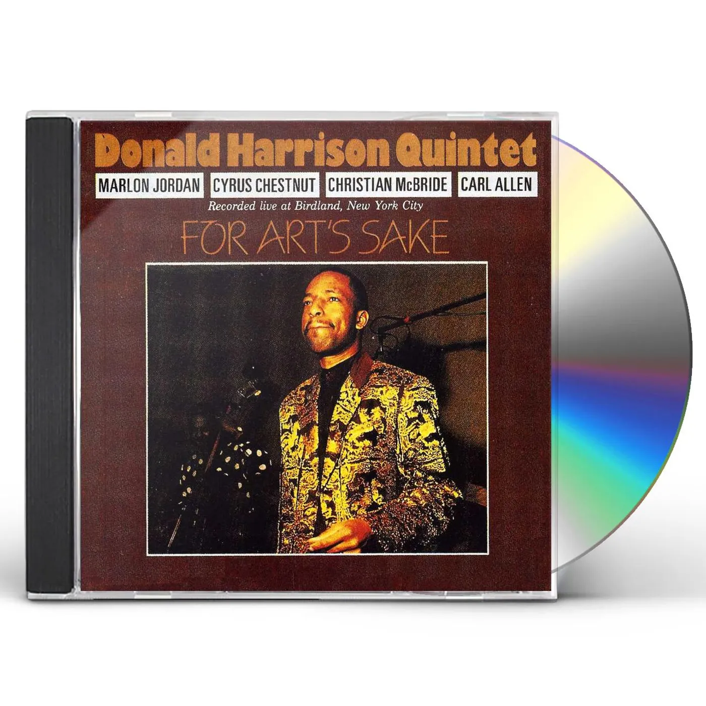 Donald Harrison FOR ART'S SAKE CD