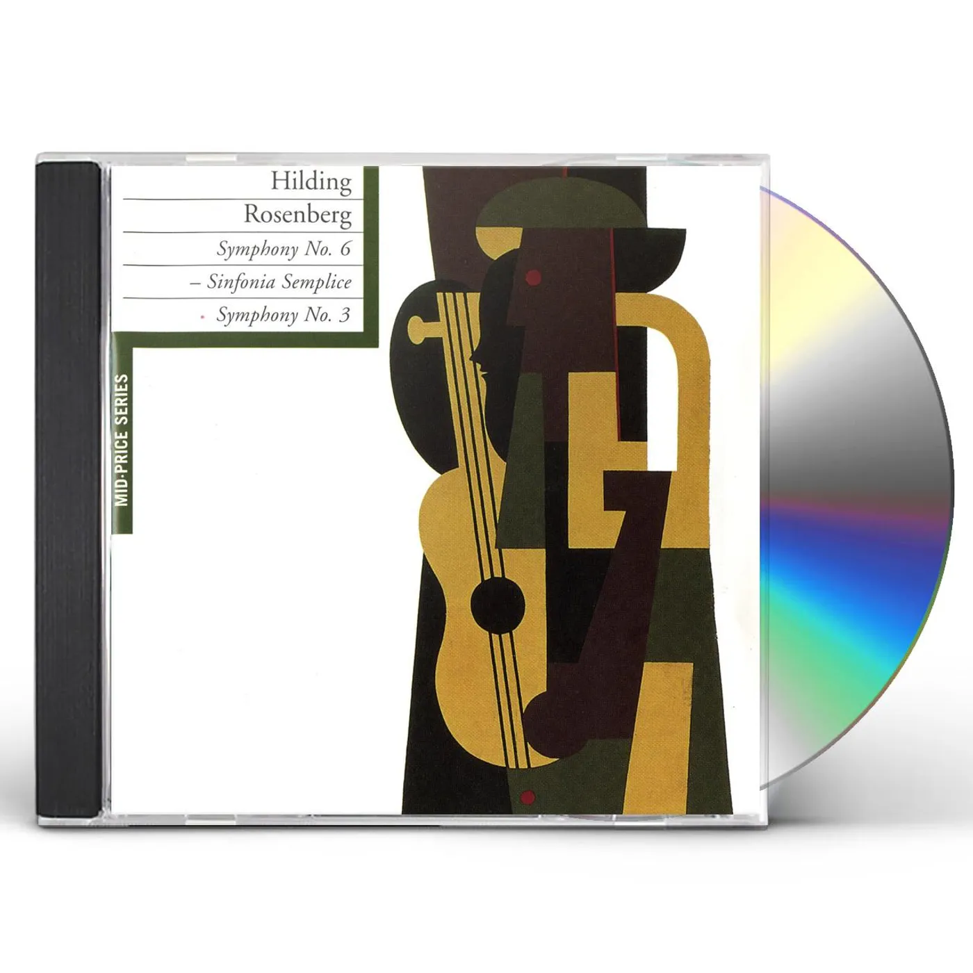 Hilding Rosenberg SYMPHONY 3 & 6 CD