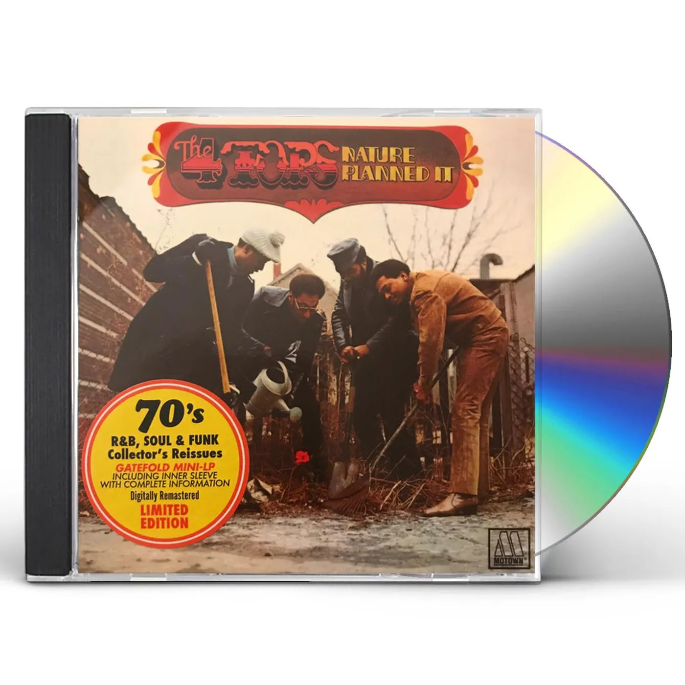 Four Tops NATURE PLANNED IT (LIMITED MINI LP JACKET/24BIT REMASTERED) CD