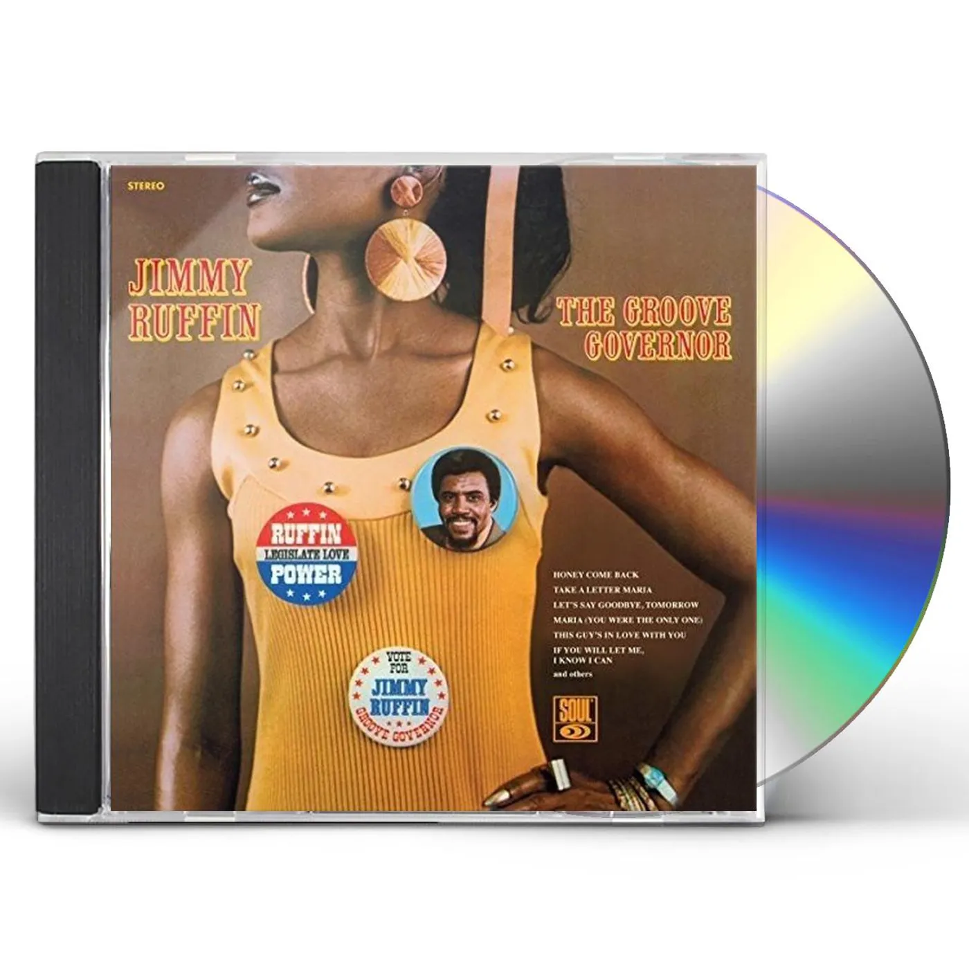 Jimmy Ruffin GROOVE GOVERNOR CD