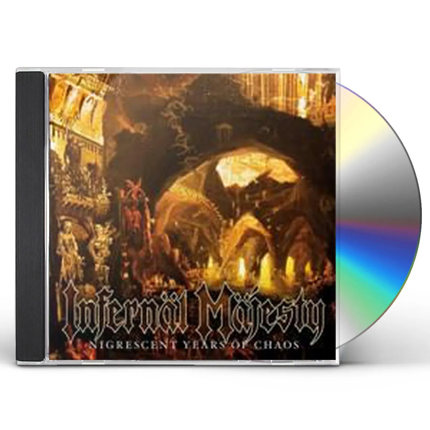 Infernäl Mäjesty NIGRESCENT YEARS OF CHAOS CD