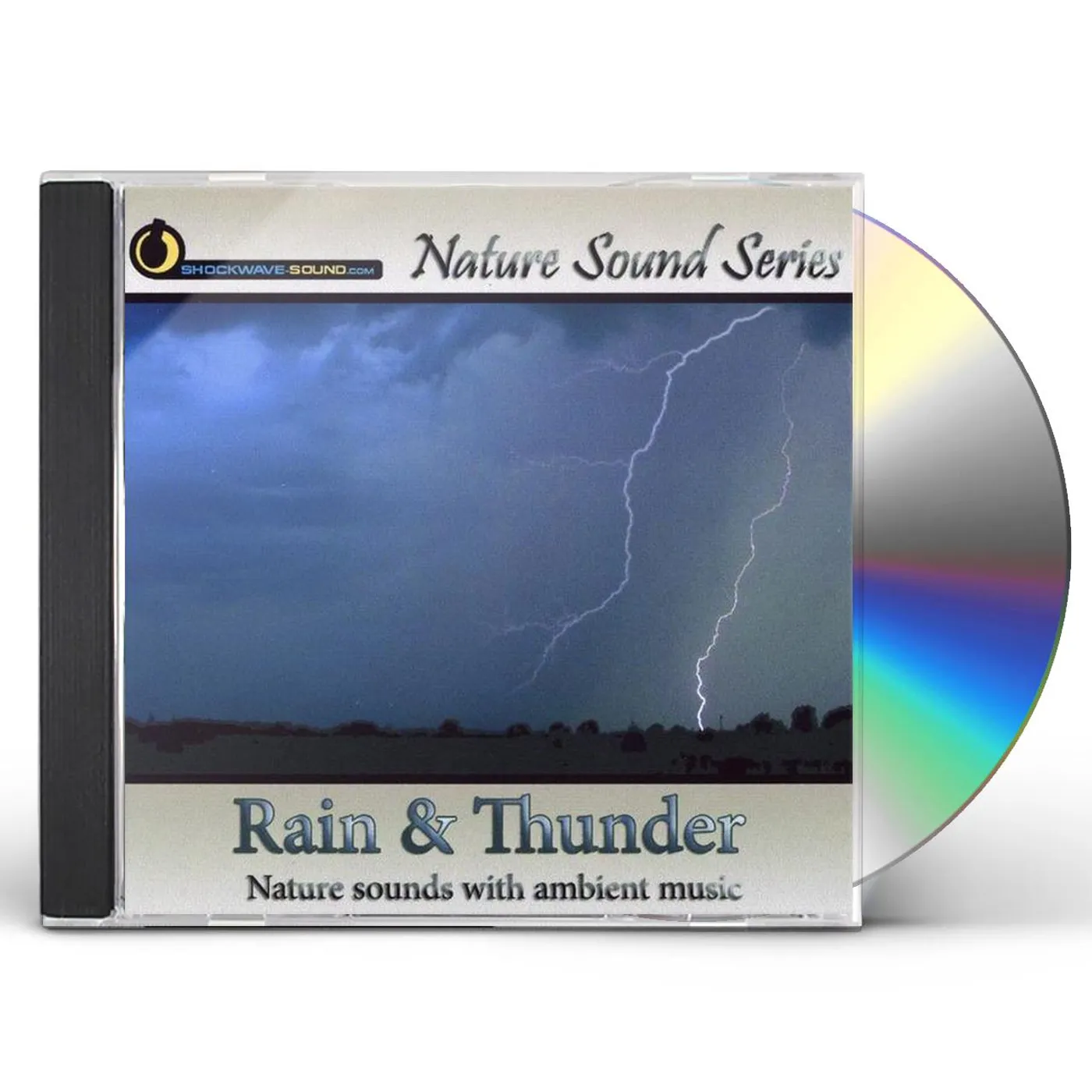 Nature Sound Series RAIN & THUNDER (NATURE SOUNDS WITH AMBIENT MUSIC) CD