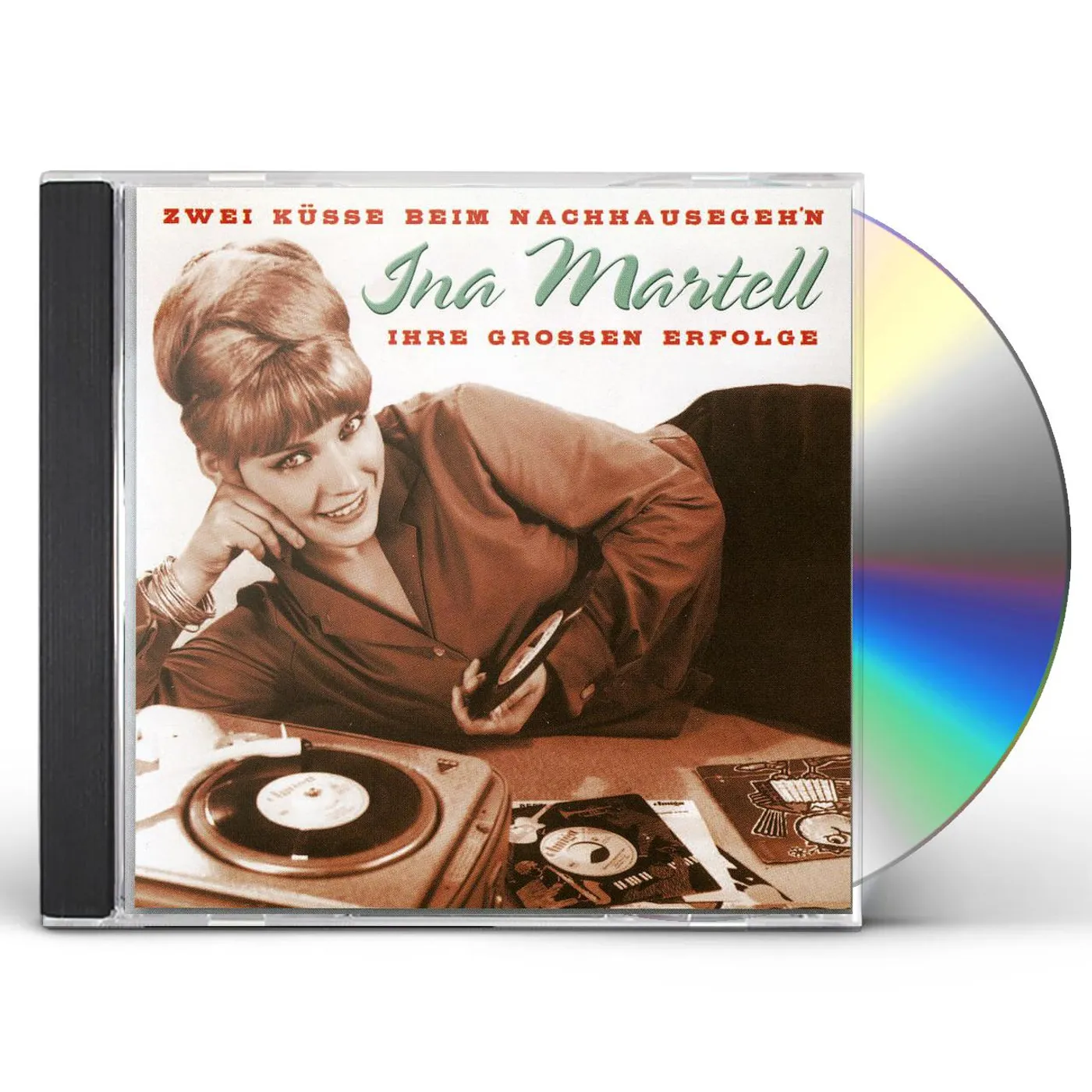 Ina Martell ZWEI KUSSE BEIM NACHHAUSEGEH'N CD
