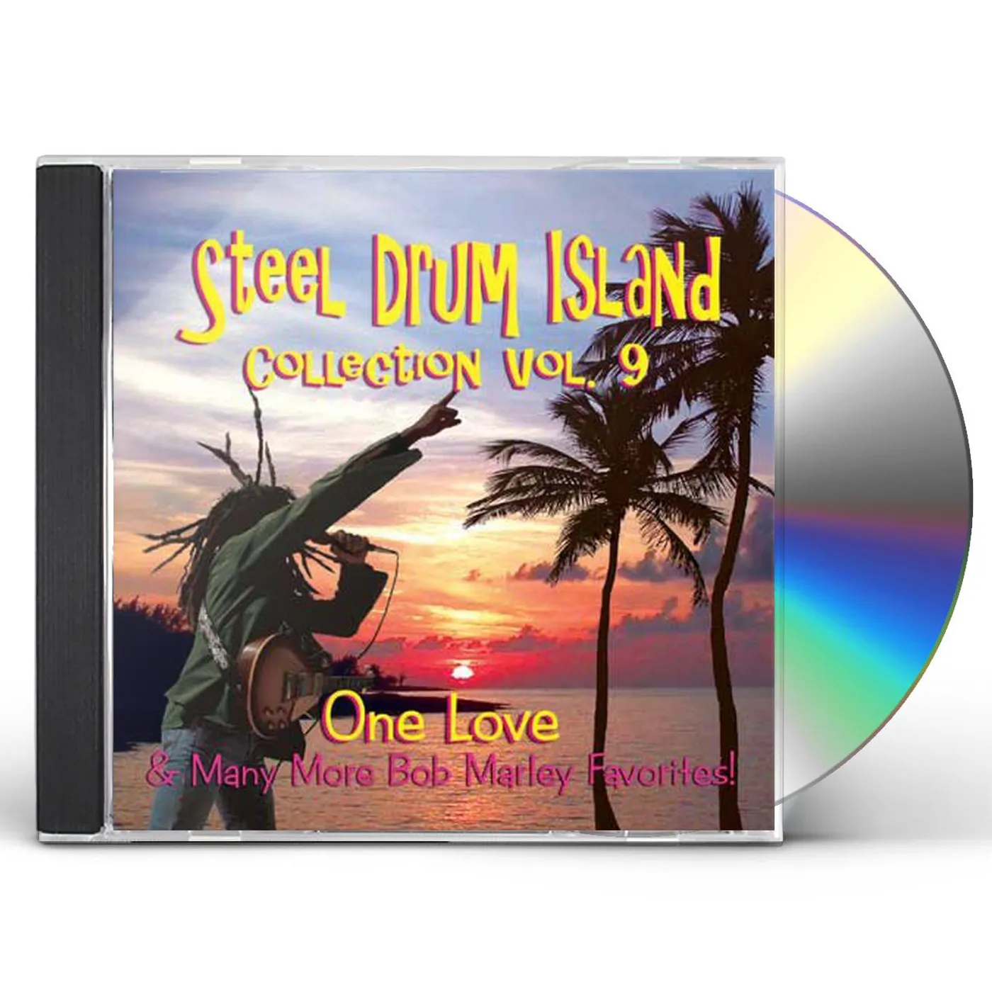 Steel Drum Island ONE LOVE & MORE BOB MARLEY FAVORITES 9 CD