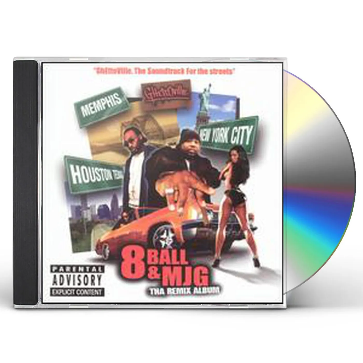 Eightball & Mjg GHETTOVILLE THE SOUNDTRACKS CD