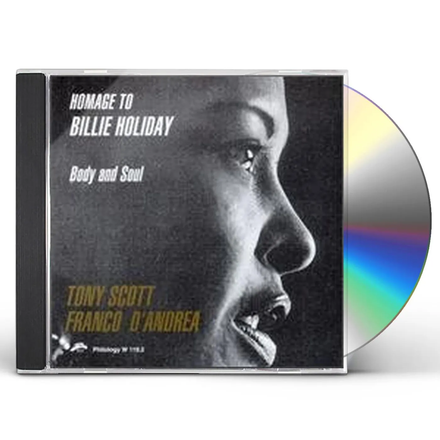 Tony Scott HOMAGE TO BILLIE HOLIDAY CD