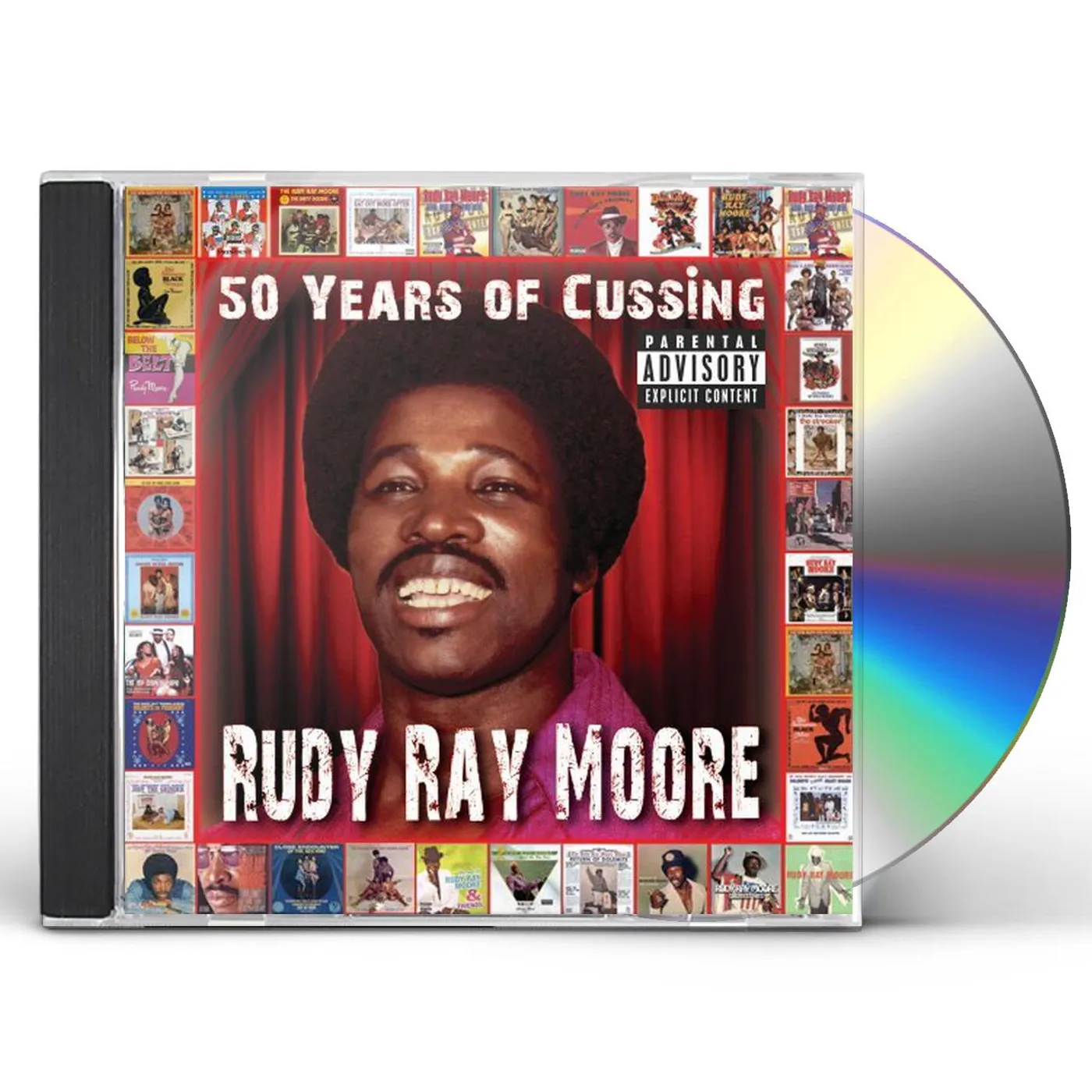 Rudy Ray Moore 50 YEARS OF CUSSING CD