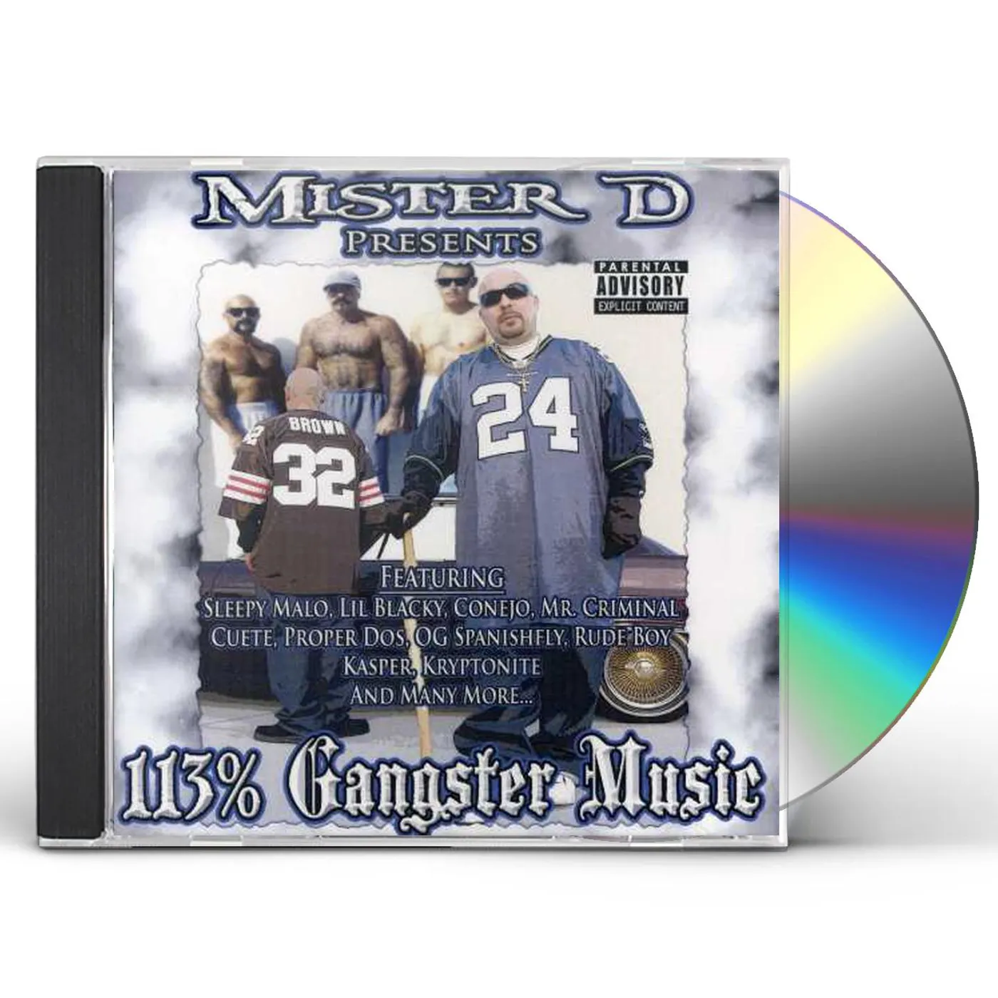Mister D 113% GANGSTER MUSIC 1 CD