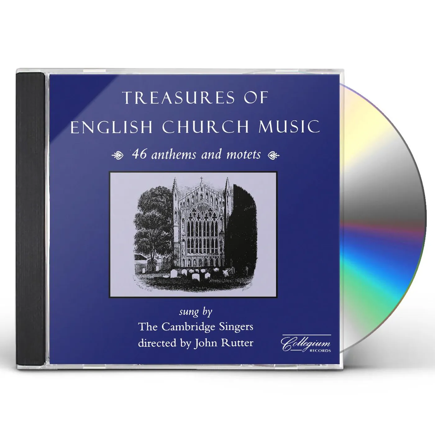 The Cambridge Singers TREASURES OF ENGLISH CHURCH MUSIC CD