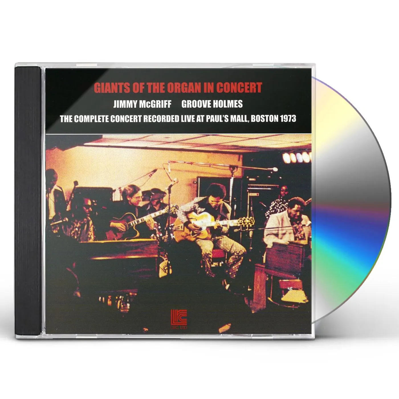 Jimmy McGriff & Groove Holmes GIANTS OF THE ORGAN IN CONCERT CD