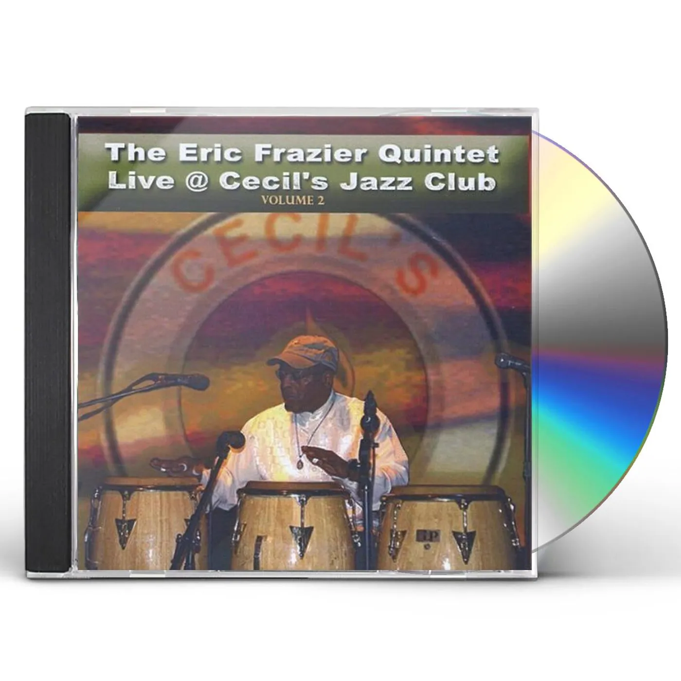 ERIC FRAZIER QUINTET LIVE CECIL'S JAZZ CLUB 2 CD