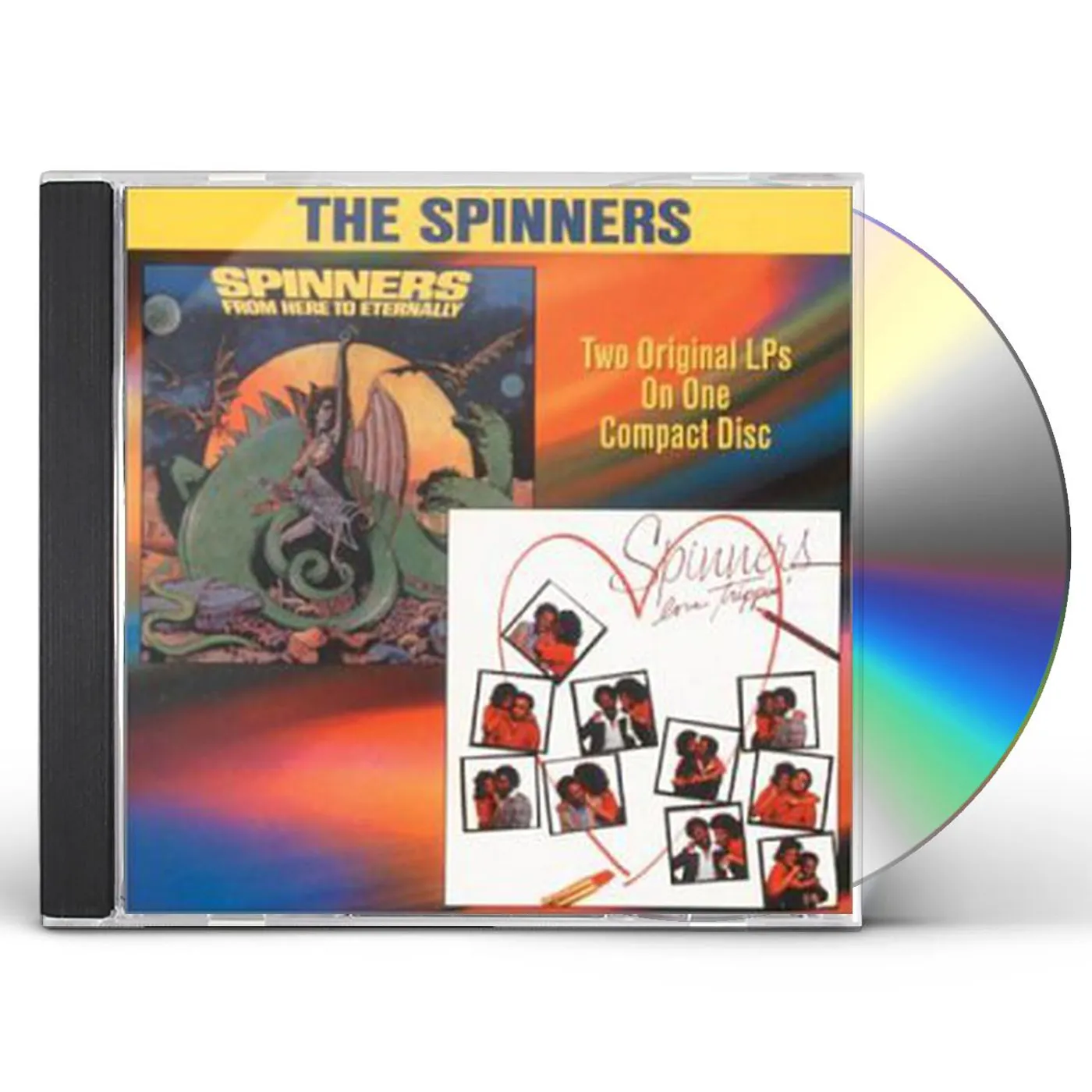 The Spinners FROM HERE TO ETERNITY / LOVE TRIPPIN CD