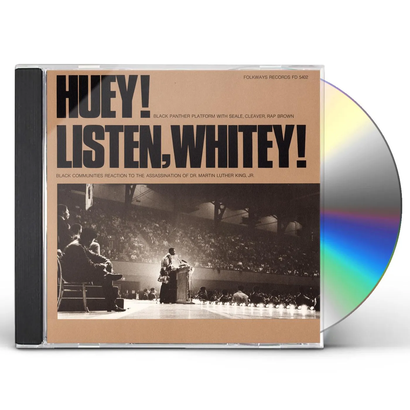 Huey P. Newton HUEY : LISTEN WHITEY CD