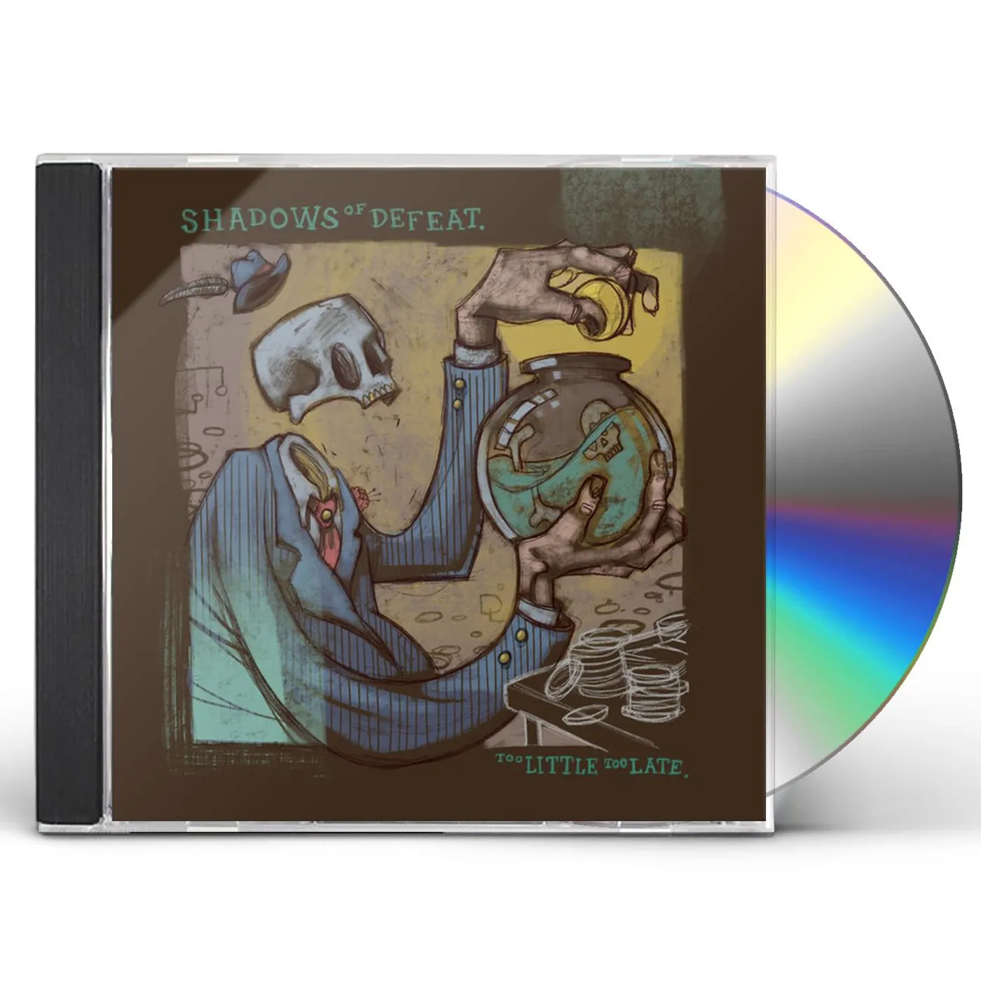 Shadows of Defeat TOO LITTLE TOO LATE CD