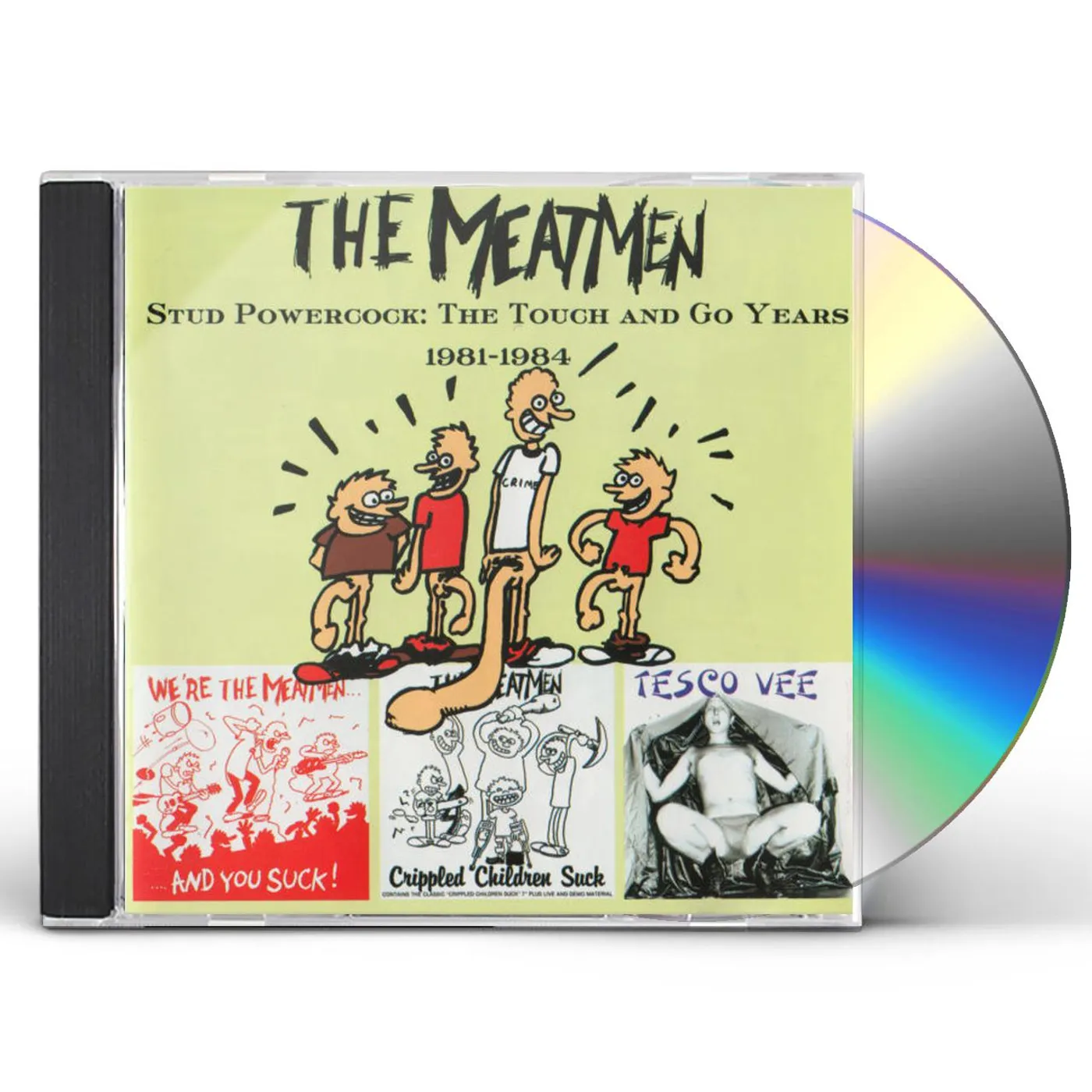 The Meatmen STUD POWERCOCK CD