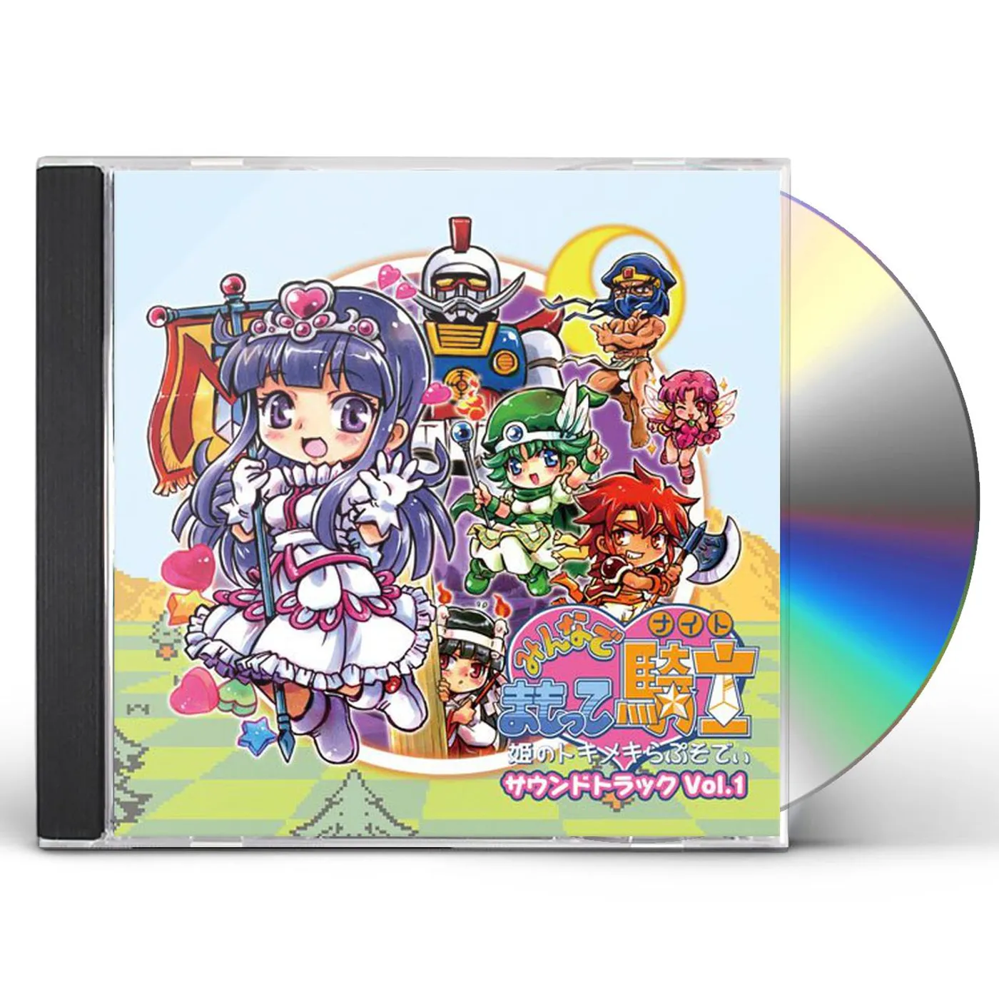 Game Music MINNA DE MAMOTTE KNIGHT-HIME NMEKI RHAPSODY VOL 1 CD