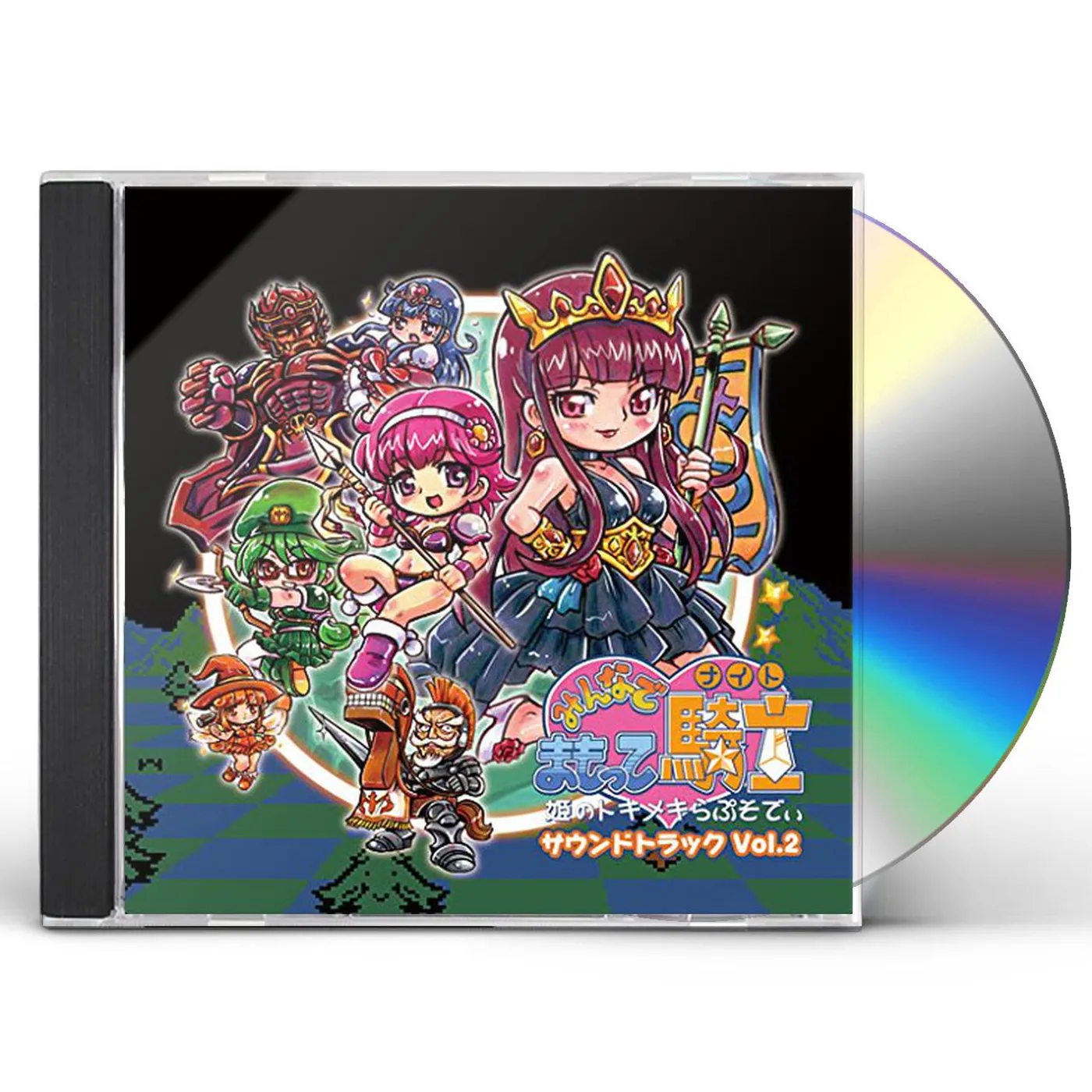 Game Music MINNA DE MAMOTTE KNIGHT-HIME NMEKI RHAPSODY VOL 2 CD