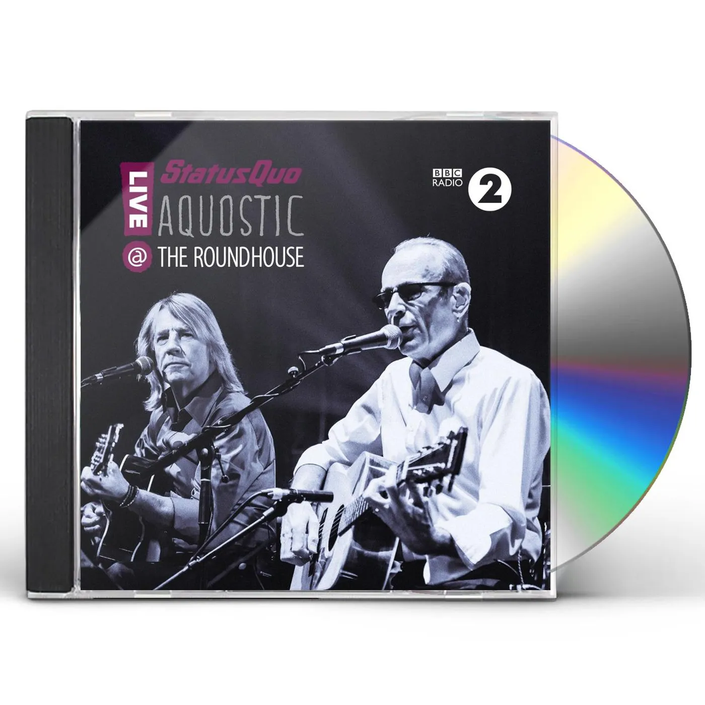 Status Quo AQUOSTIC! LIVE AT THE ROUNDHOUSE CD
