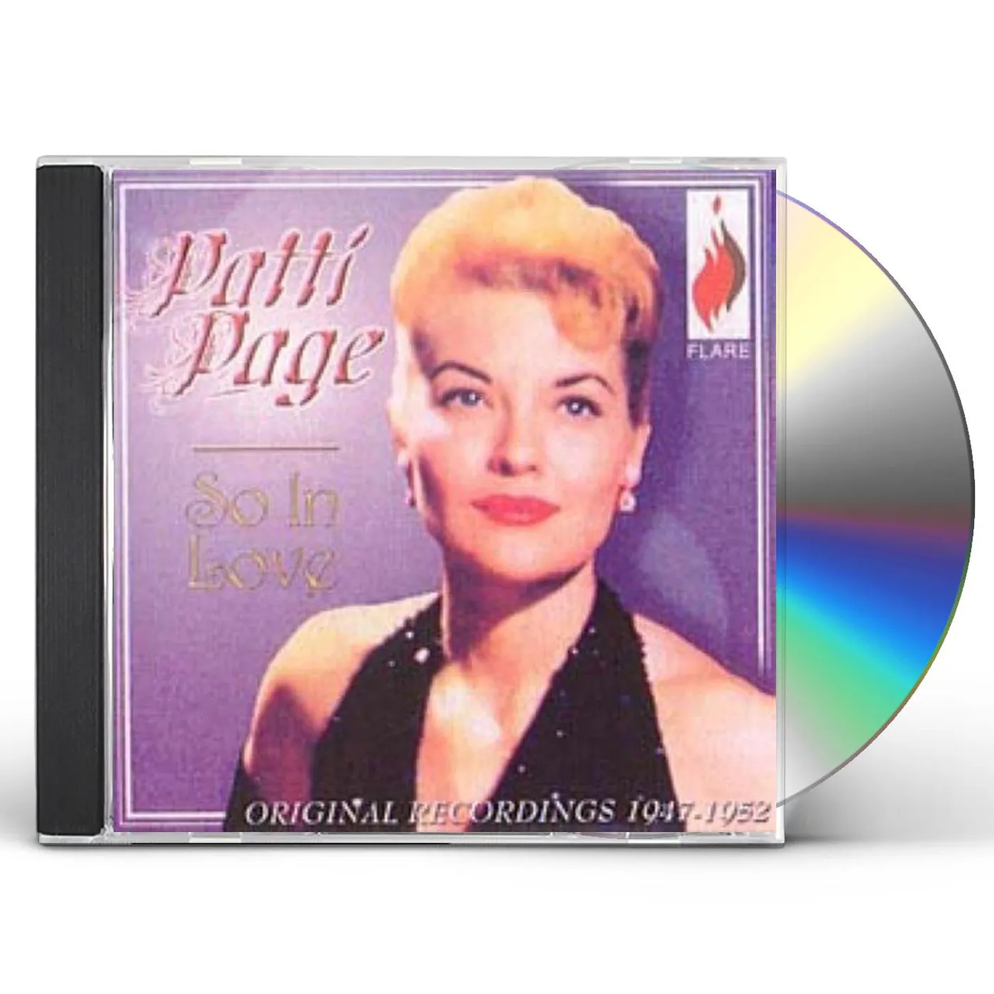 Patti Page SO IN LOVE CD