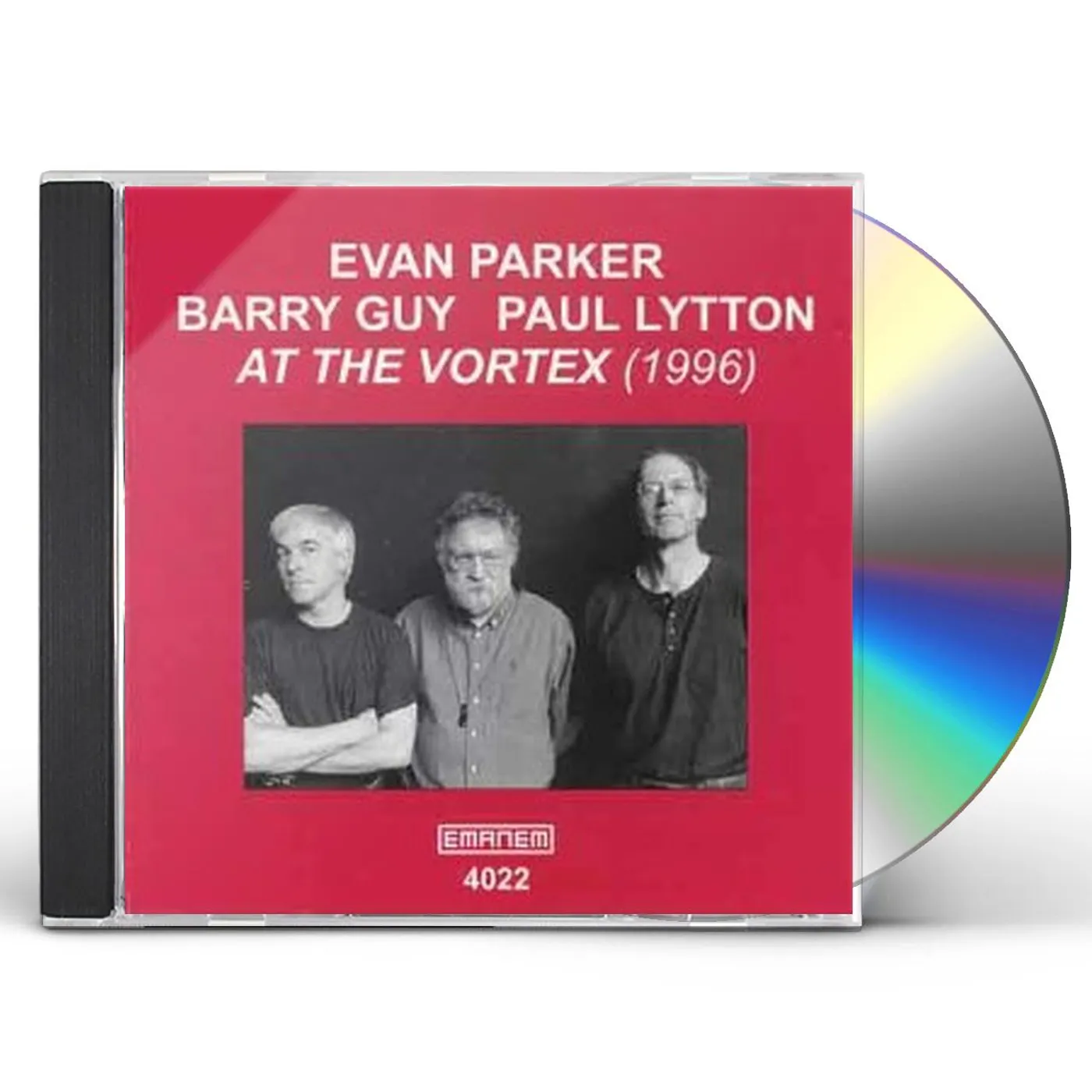 Evan Parker WITH BARRY GUY & PAUL LITTON AT THE VORTEX 1996 CD