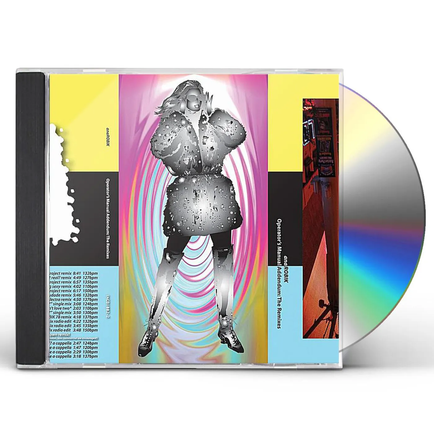 anaROBIK OPERATOR'S MANUAL ADDENDUM: THE REMIXES CD