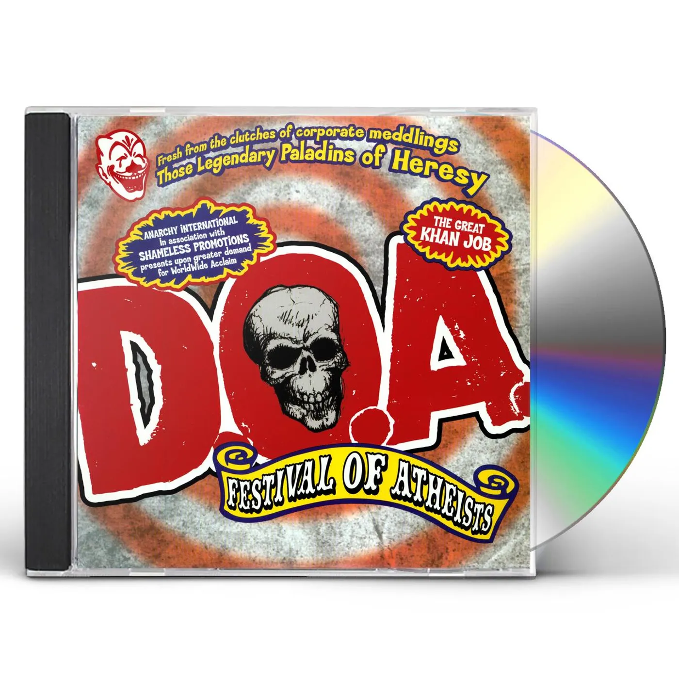 D.O.A. FESTIVAL OF ATHIESTS CD
