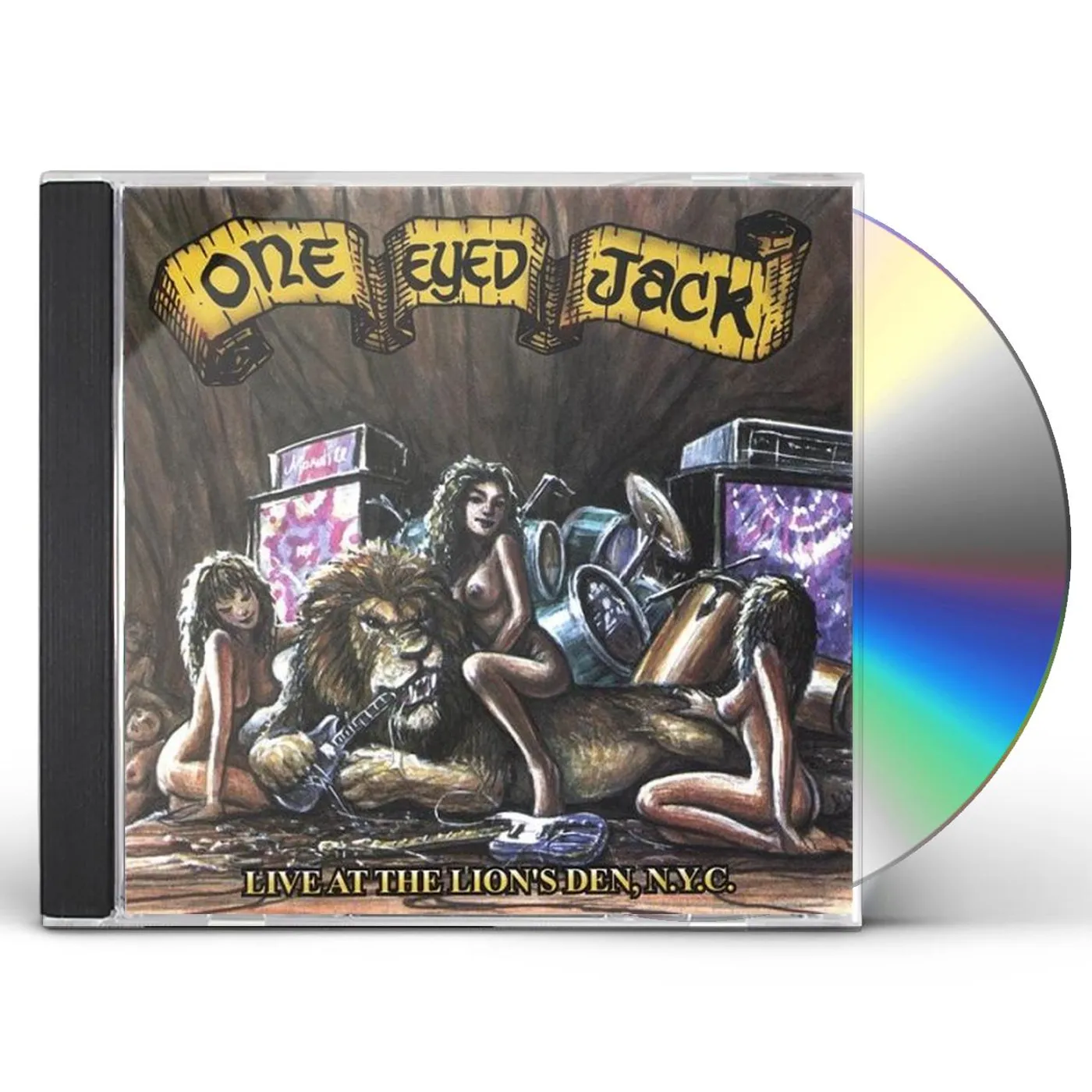 One-Eyed Jack LIVE AT THE LIONS DEN NYC CD