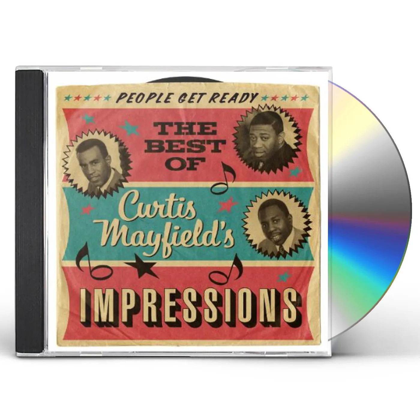 The Impressions / Curtis Mayfield PEOPLE GET READY: BEST OF CD