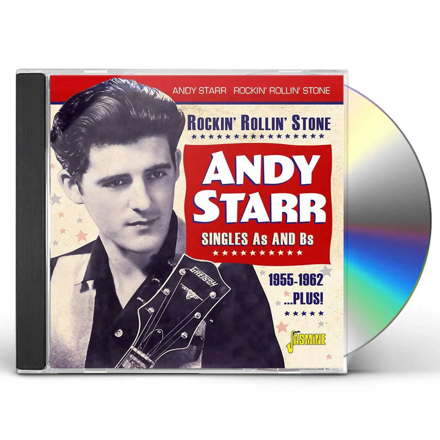 Andy Starr ROCKIN ROLLIN STONE: SINGLES A'S & B'S 1955-1962 CD