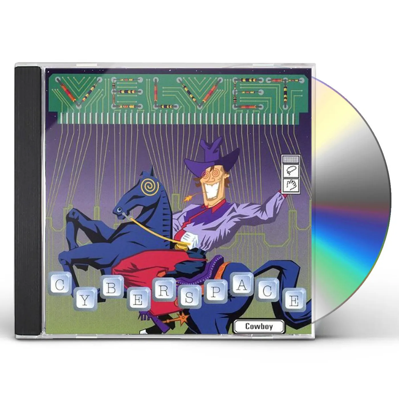 Velvet CYBERSPACE COWBOY CD