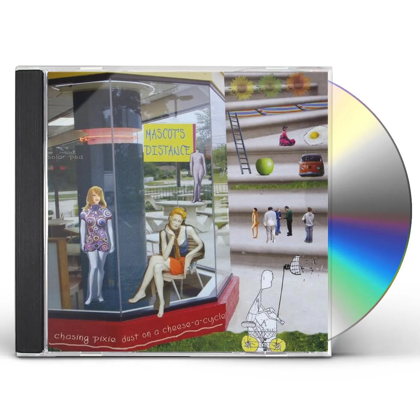Mascot's Distance CHASING PIXIE DUST ON A CHEESE-A-CYCLE CD