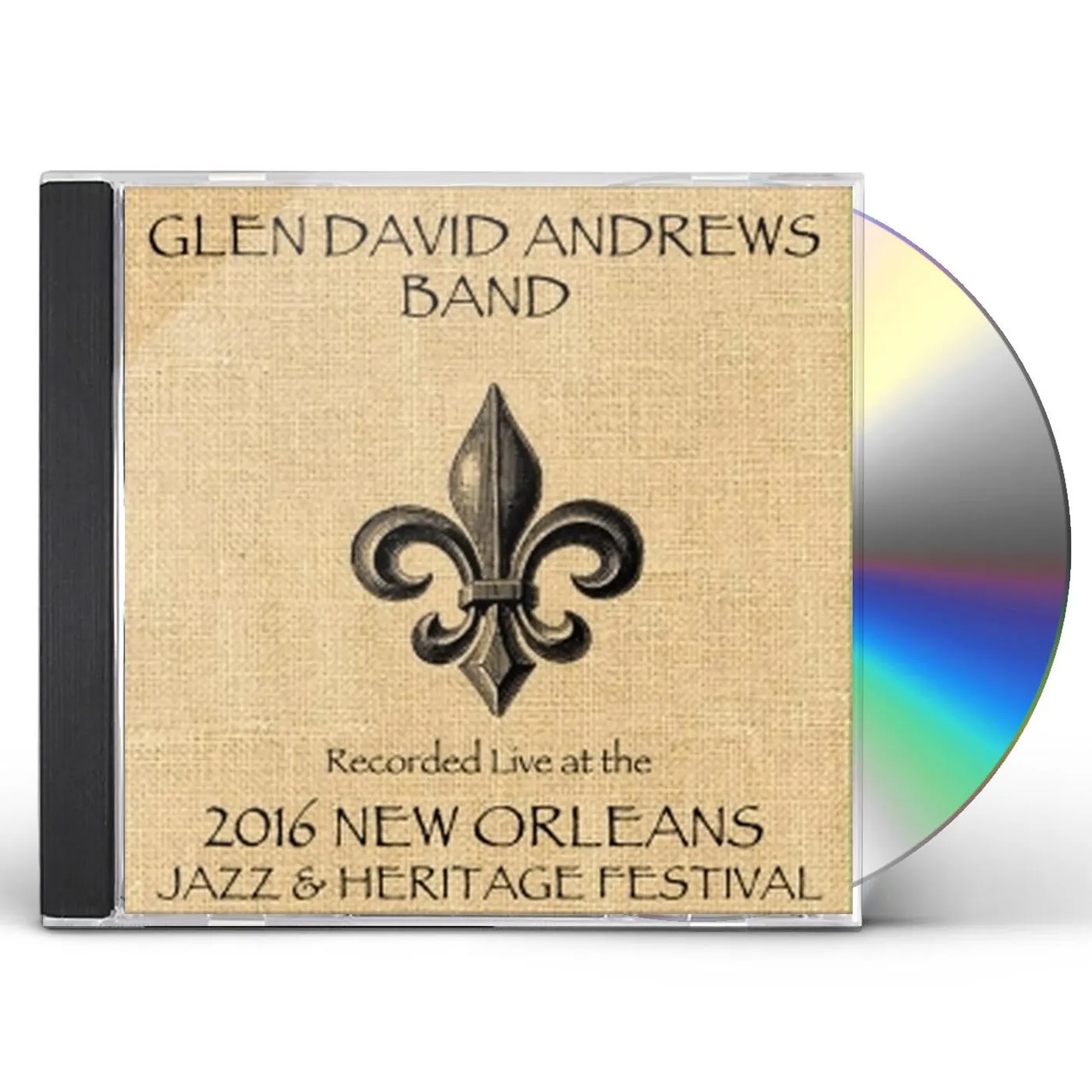 Glen David Andrews LIVE AT JAZZFEST 2016 CD