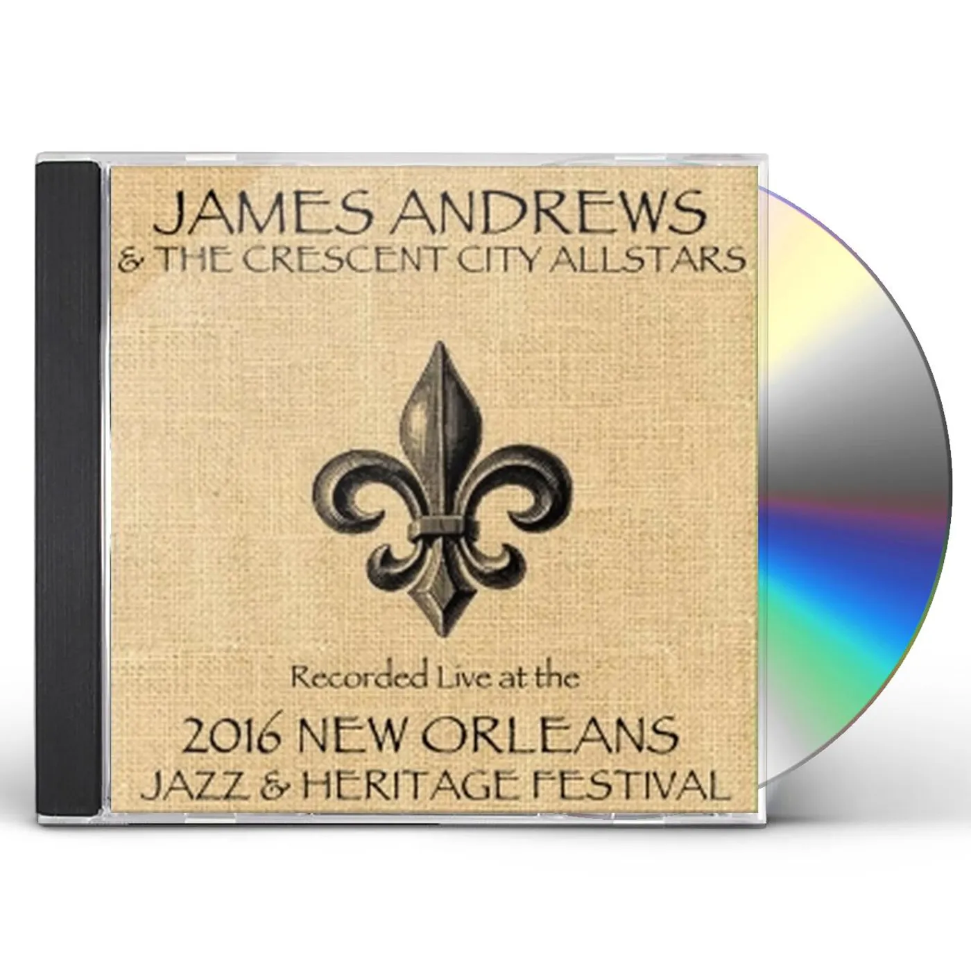 James Andrews LIVE AT JAZZFEST 2016 CD
