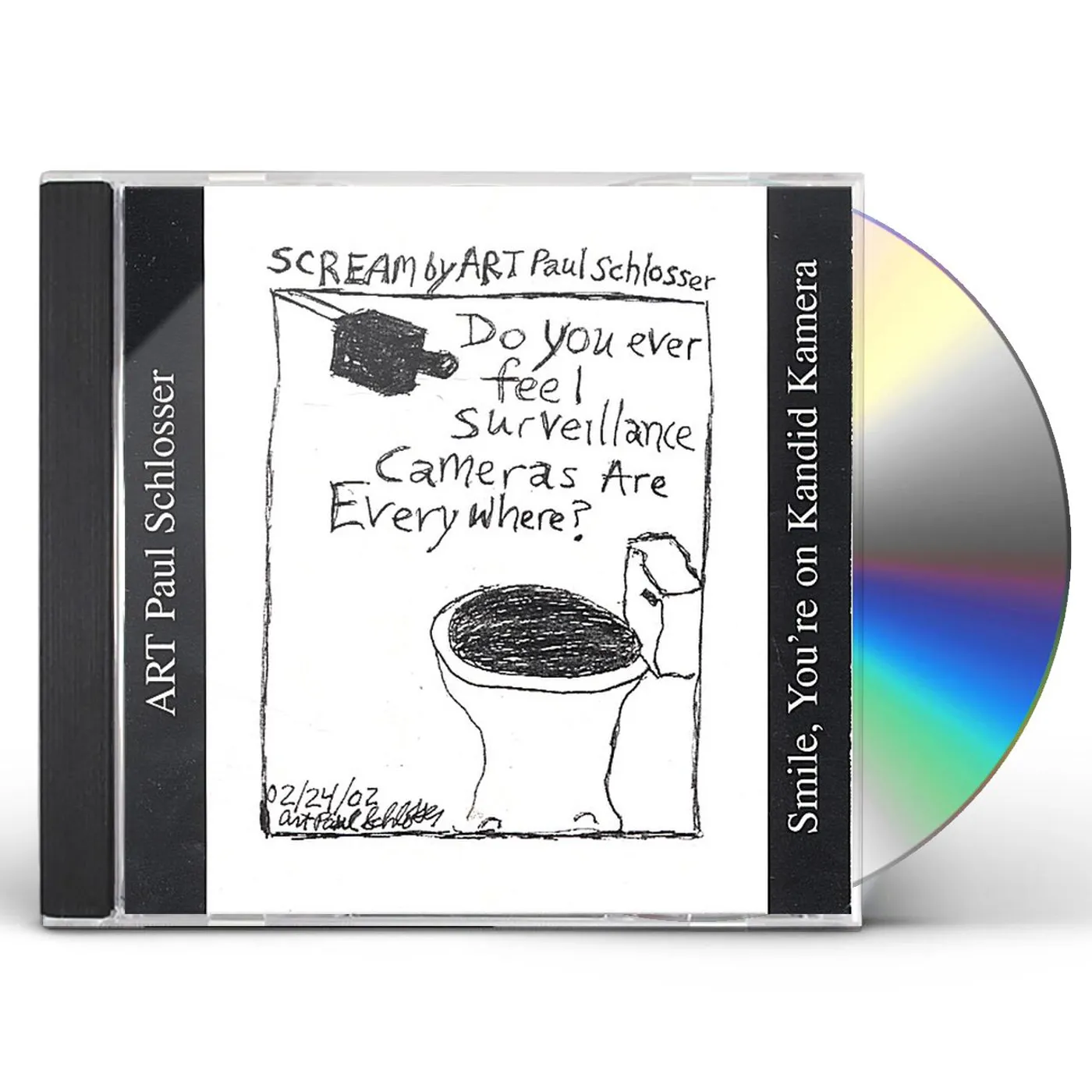 Art Paul Schlosser SMILE YOU'RE ON KANDID KAMERA CD