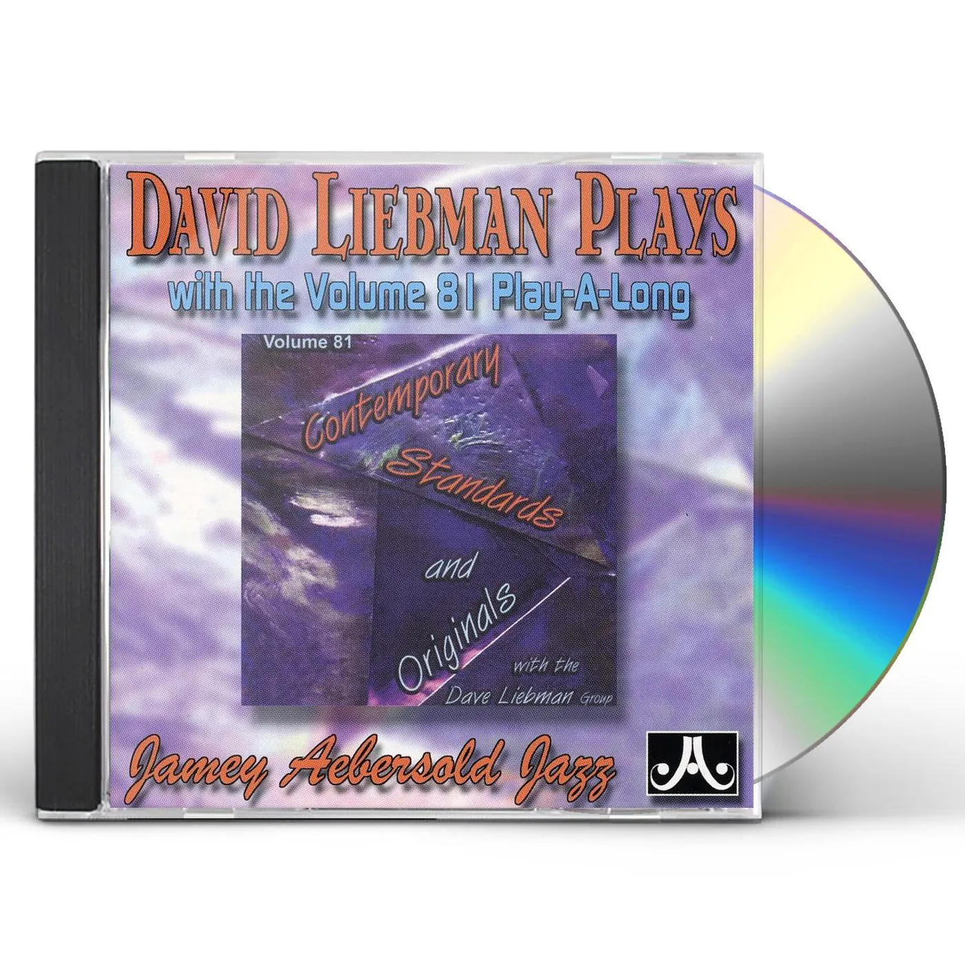DAVID LIEBMAN PLAY WITH 81 PLAY-A-LONG CD