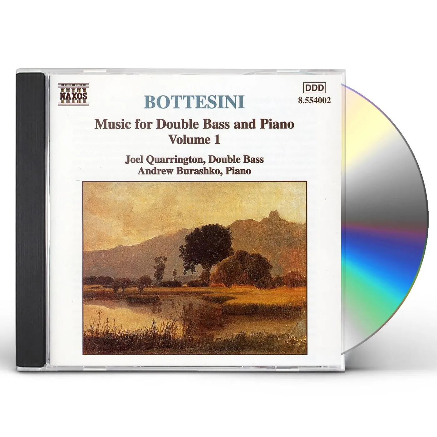 Bottesini MUSIC FOR DOUBLE BASS & PIANO 1 CD