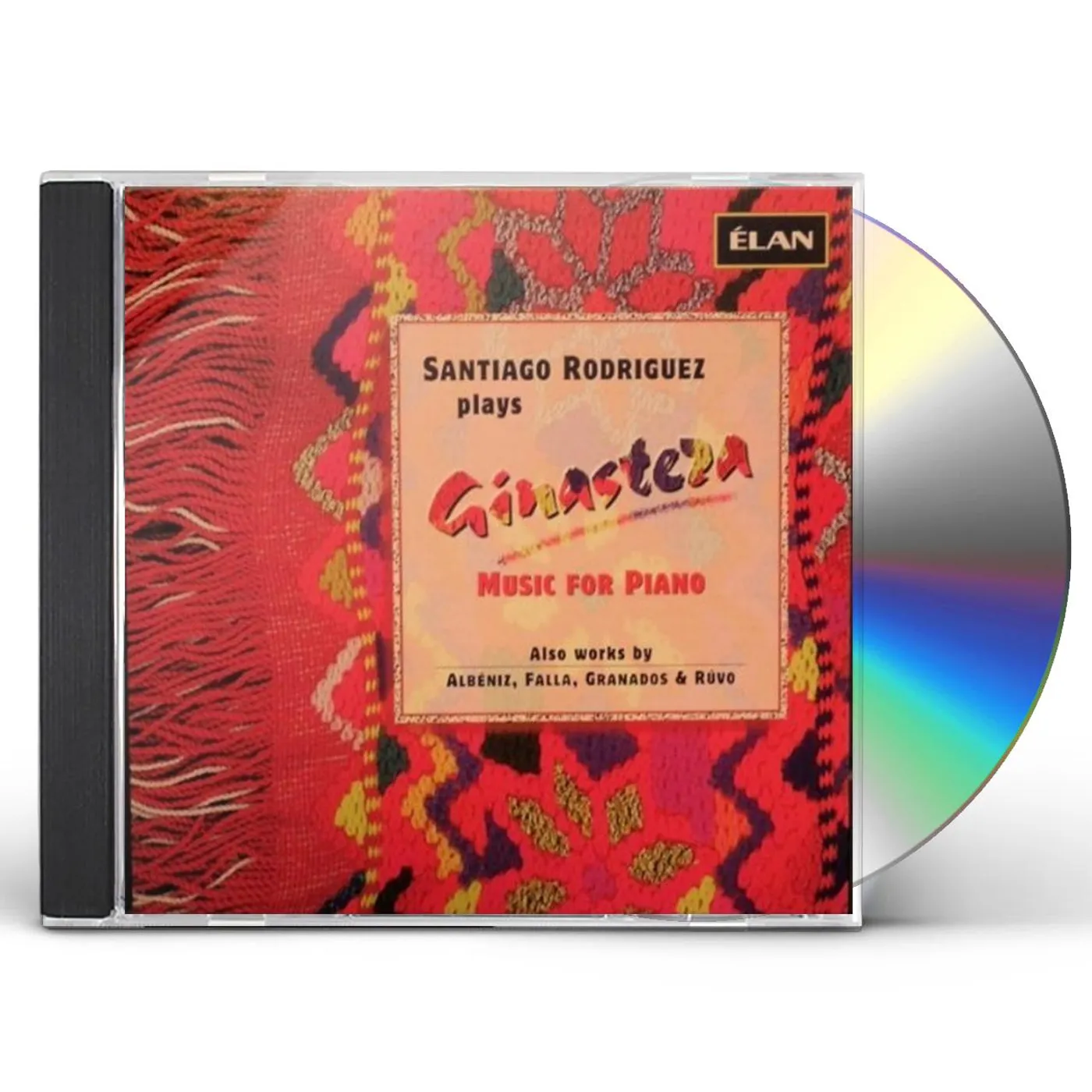 Alberto Ginastera SANTIAGO RODRIGUEZ PLAYS GINASTERA CD
