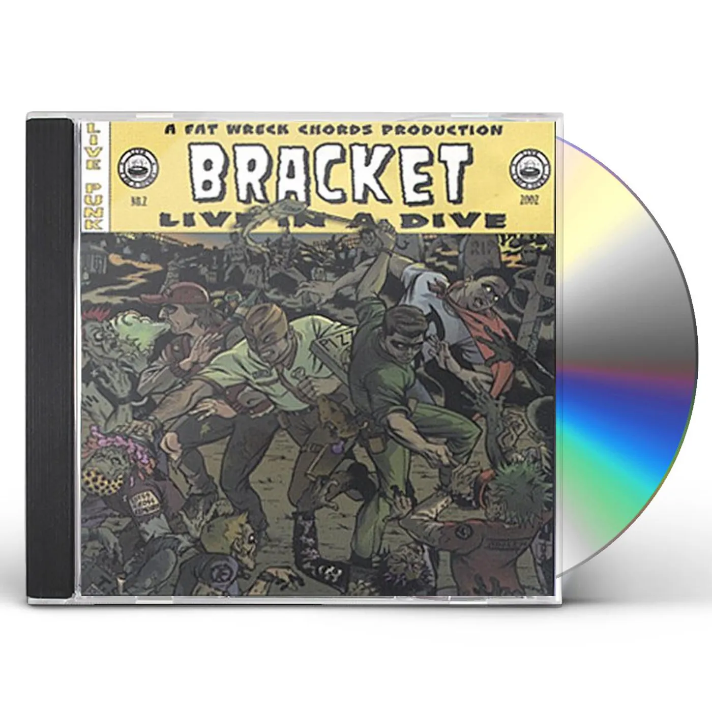 Bracket LIVE IN A DIVE CD