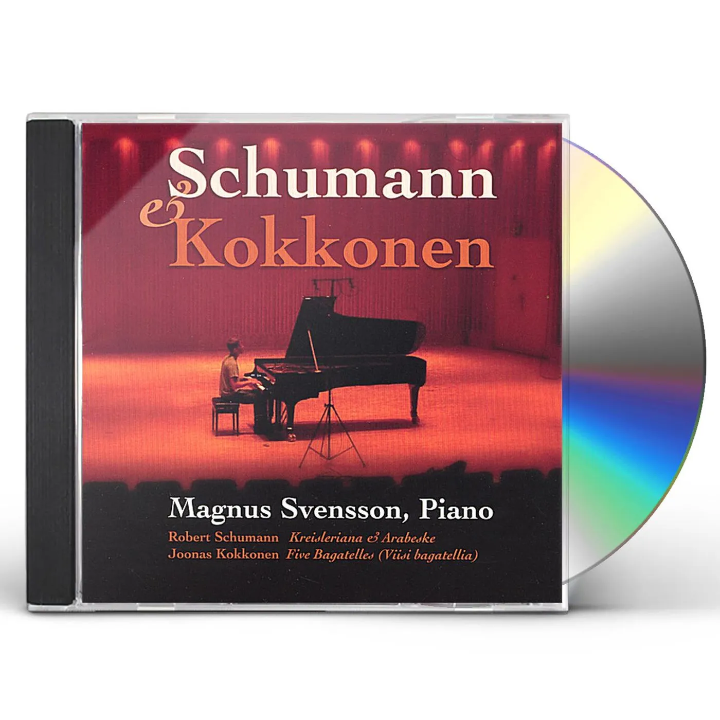 SCHUMANN & KOKKONEN-MAGNUS SVENSSON PIANO CD