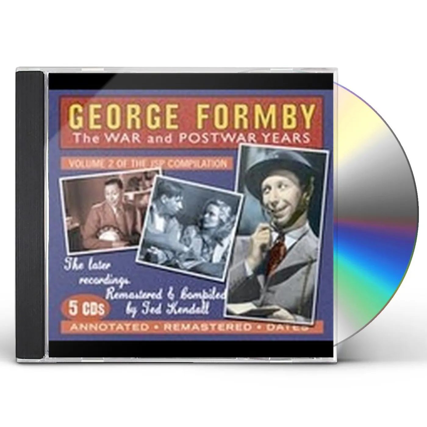 George Formby WAR & POSTWAR YEARS 2 CD