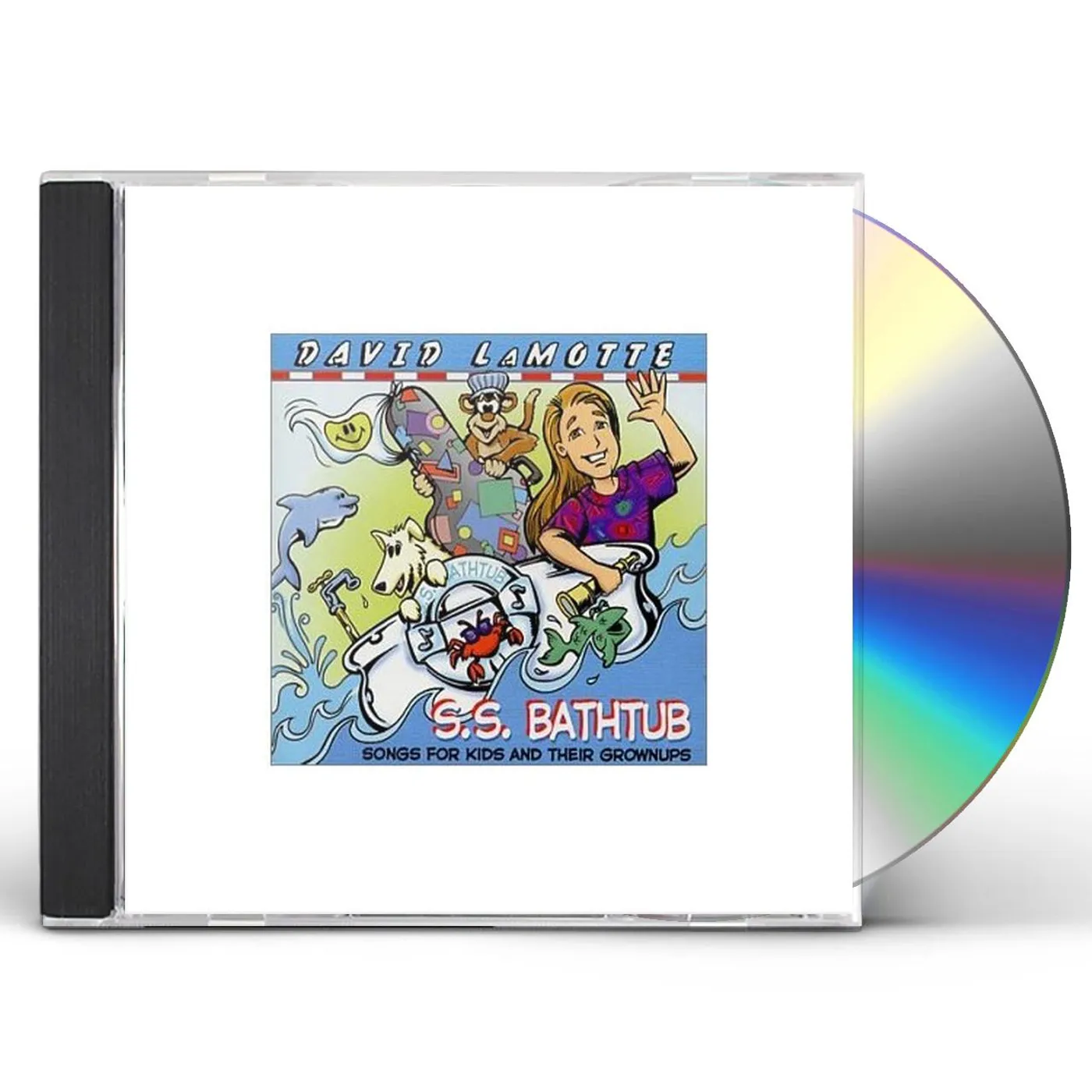 David LaMotte S.S. BATHTUB: SONGS FOR KIDS AND THEIR GROWNUPS CD