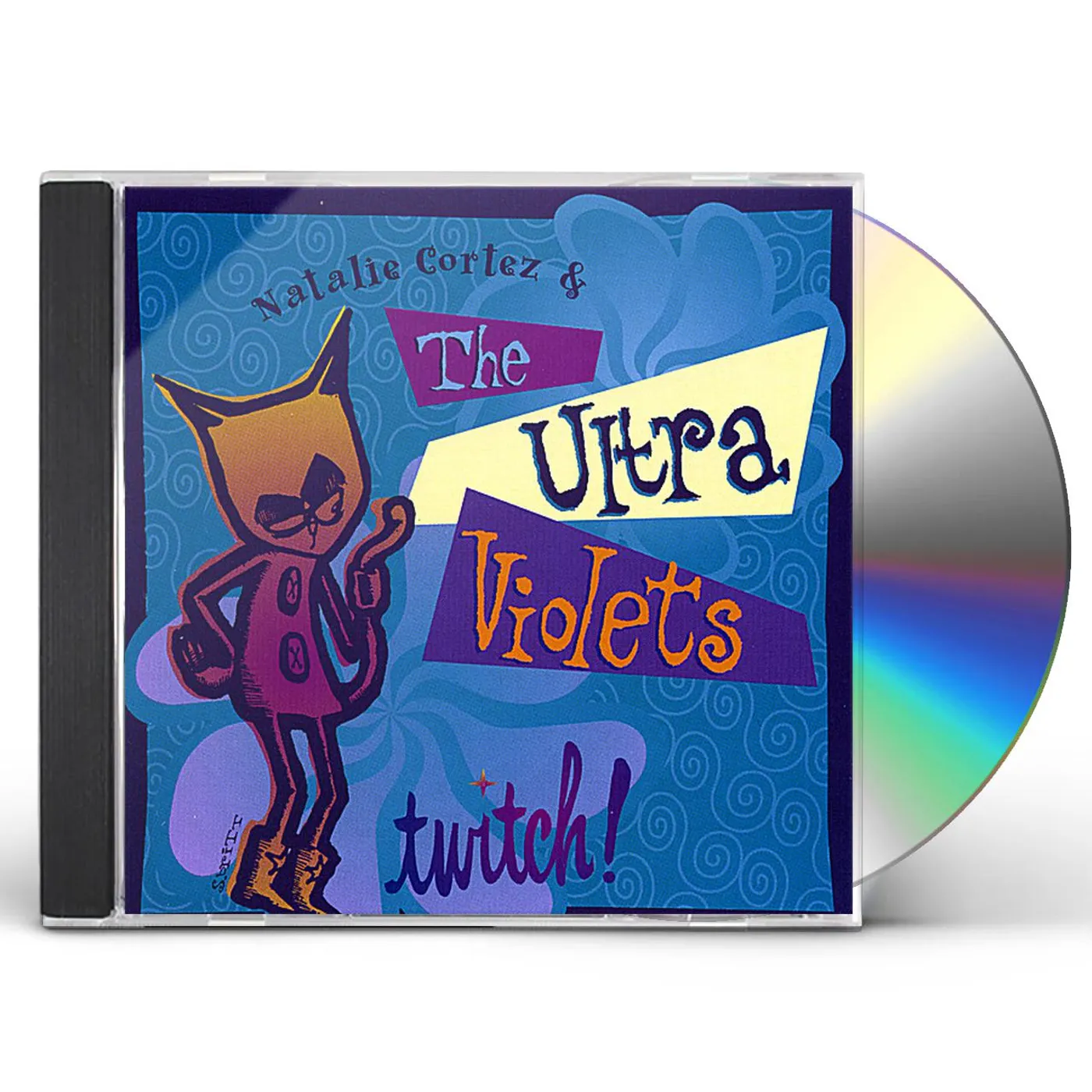 Natalie Cortez & the Ultra Violets TWITCH! CD