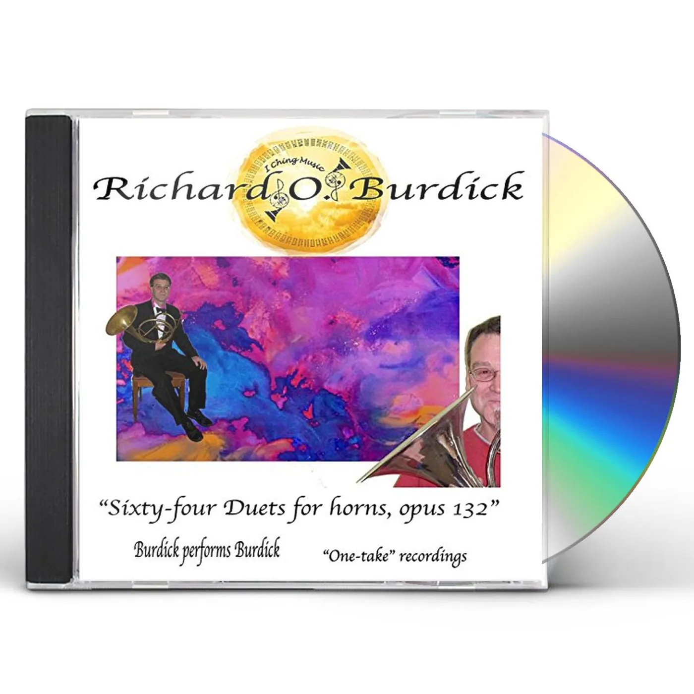 Richard O. Burdick I CHING DUETS FOR TWO HORN HORNS CD