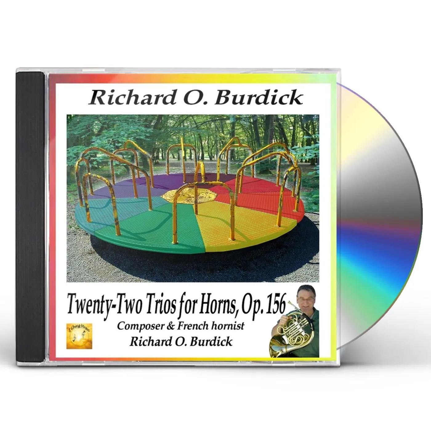 Richard O. Burdick TWENTY-TWO TRIOS FOR HORNS OP.156 CD