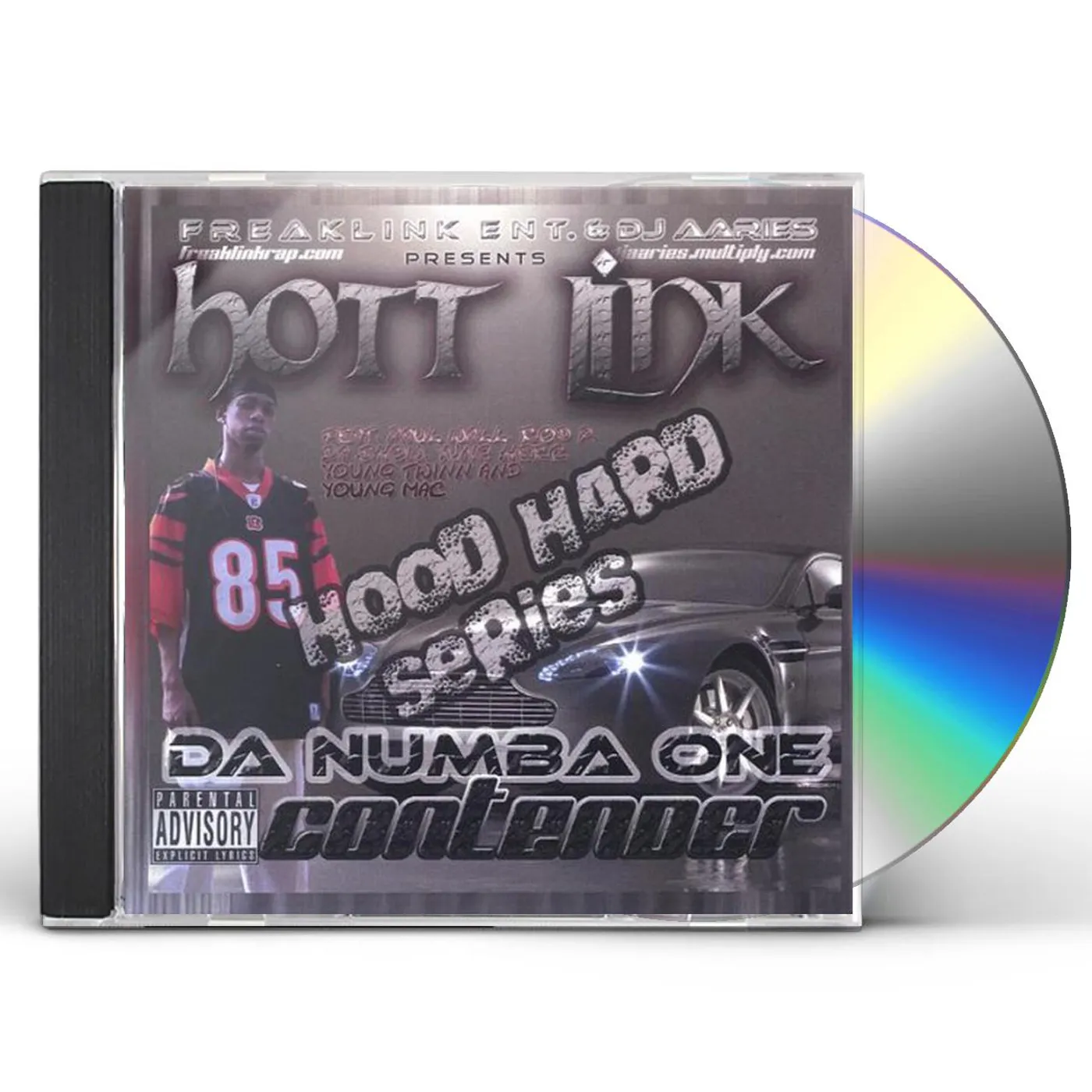 Hott Link DA NUMBA ONE CONTENDER: HOSTED BY DJ AARIES & PAUL CD